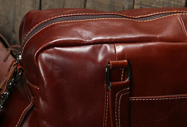 Cool Leather mens Travel bag Duffle Bag Weekender Bag Overnight Bag shoulder bags