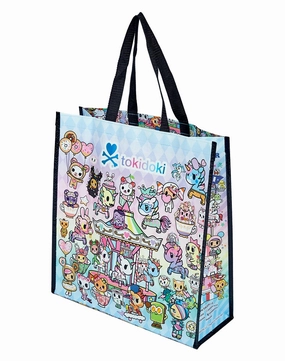 Cotton Candy Carnival Vinyl Tote