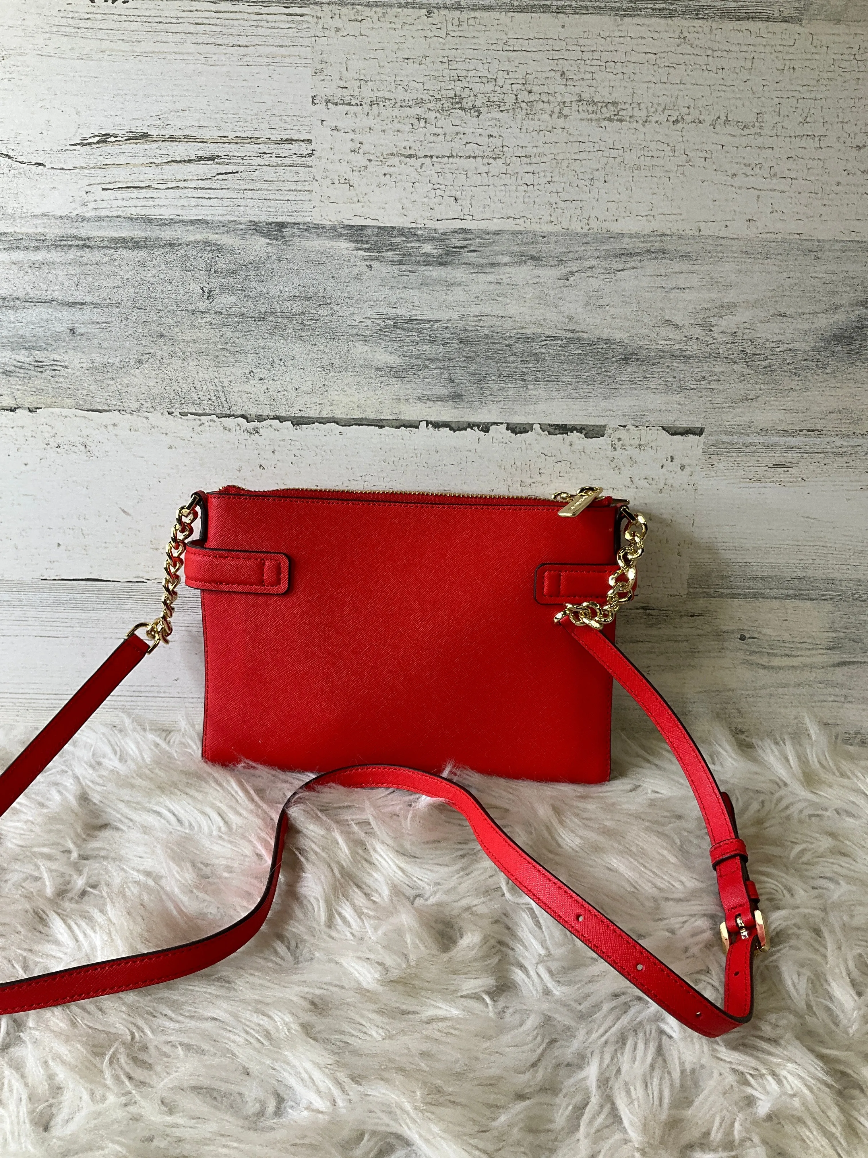 Crossbody Designer By Michael Kors, Size: Medium