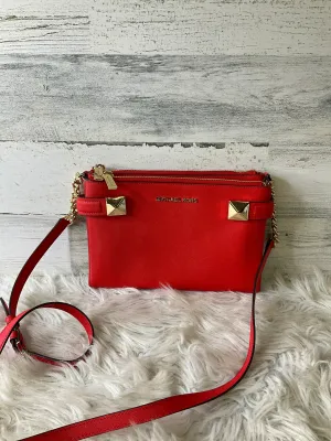 Crossbody Designer By Michael Kors, Size: Medium