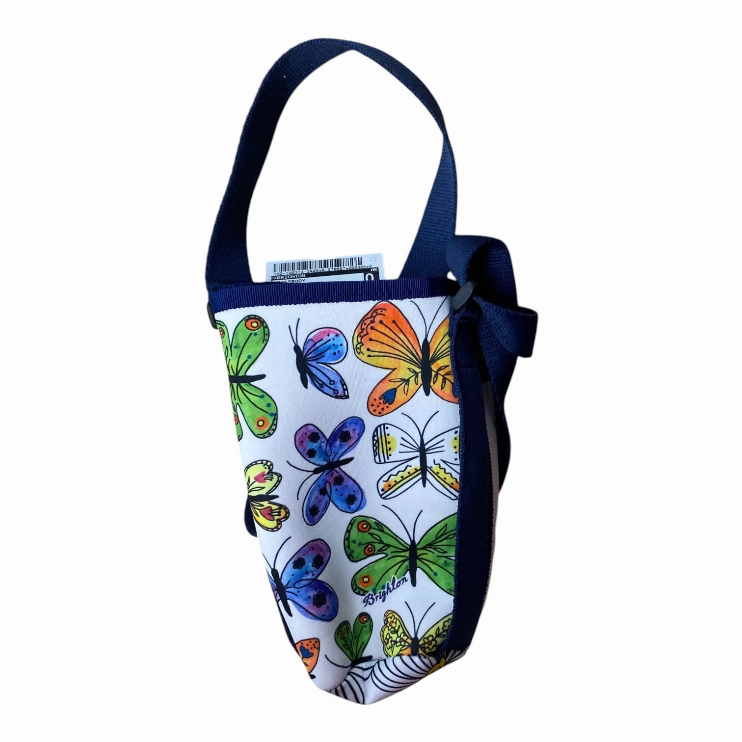 CROSSBODY by BRIGHTON In BLUE & WHITE, Size: SMALL
