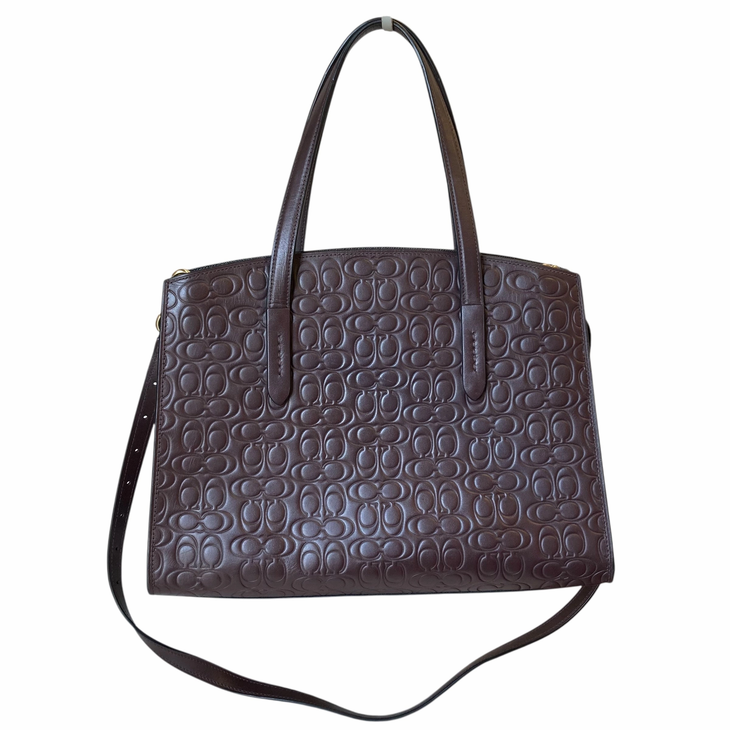 CROSSBODY DESIGNER by COACH In BROWN, Size: LARGE