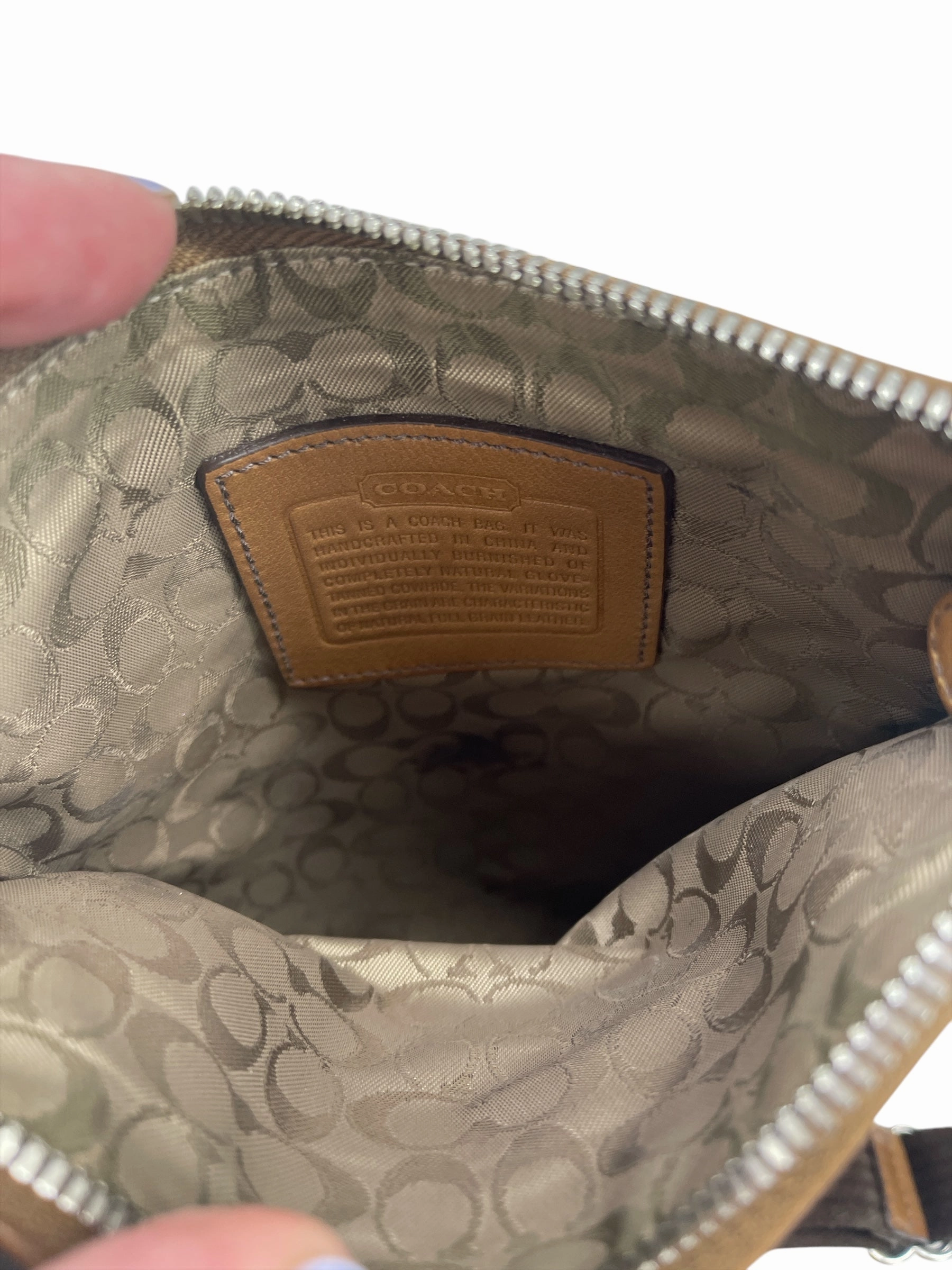 CROSSBODY DESIGNER by COACH In BROWN, Size: SMALL