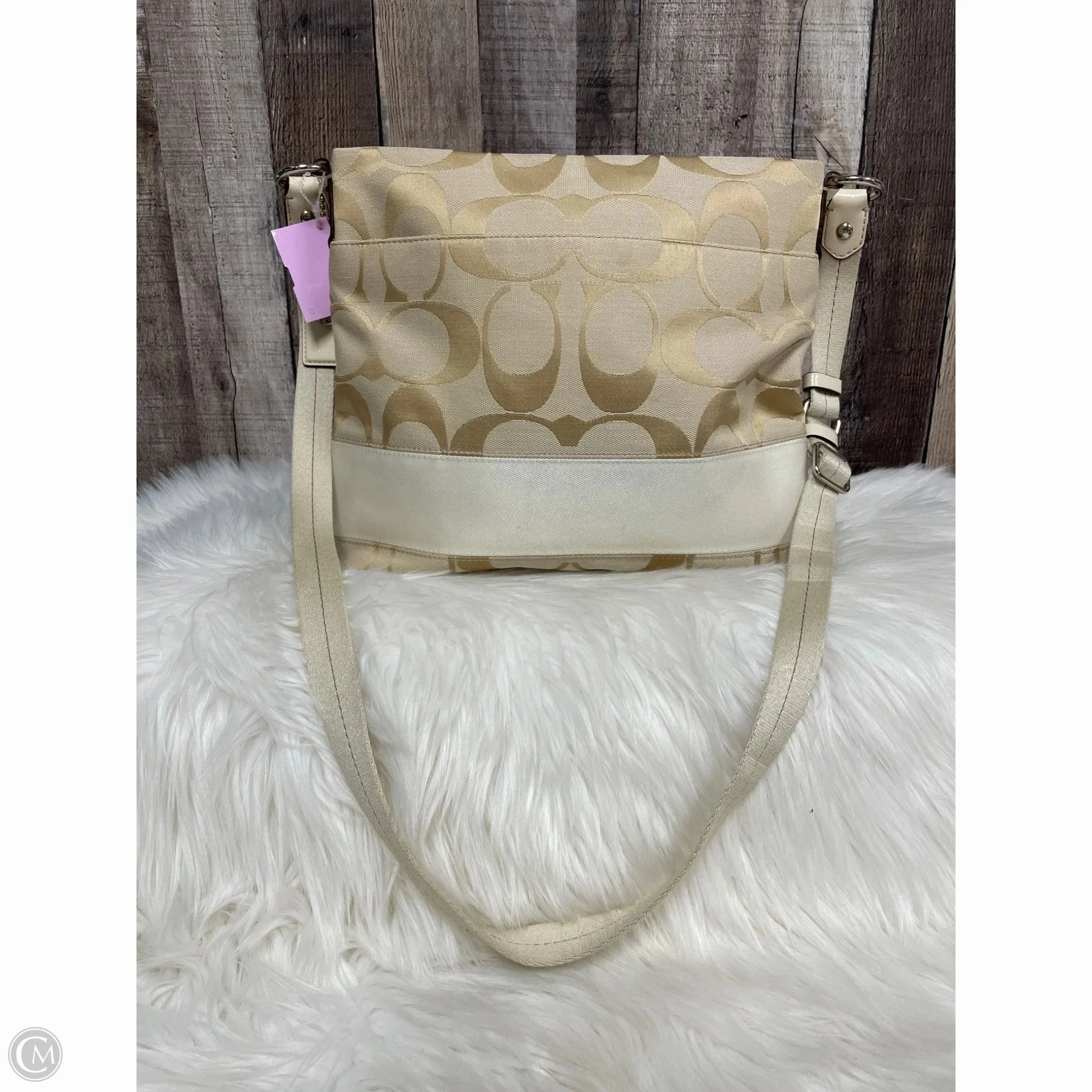Crossbody Designer By Coach, Size: Large
