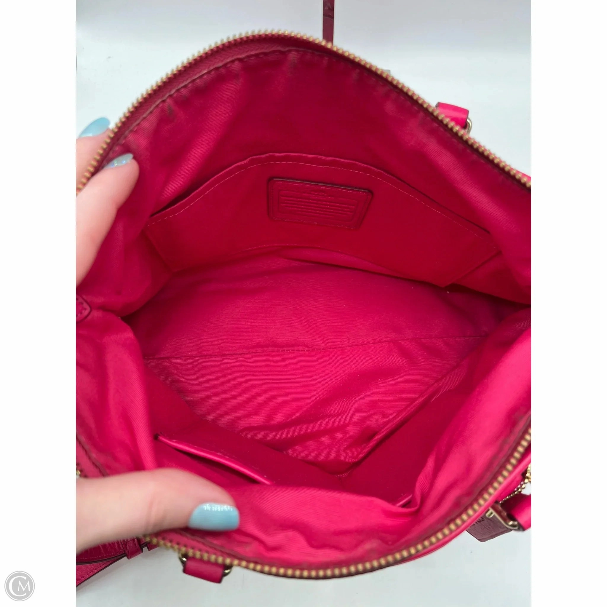 Crossbody Designer By Coach, Size: Large