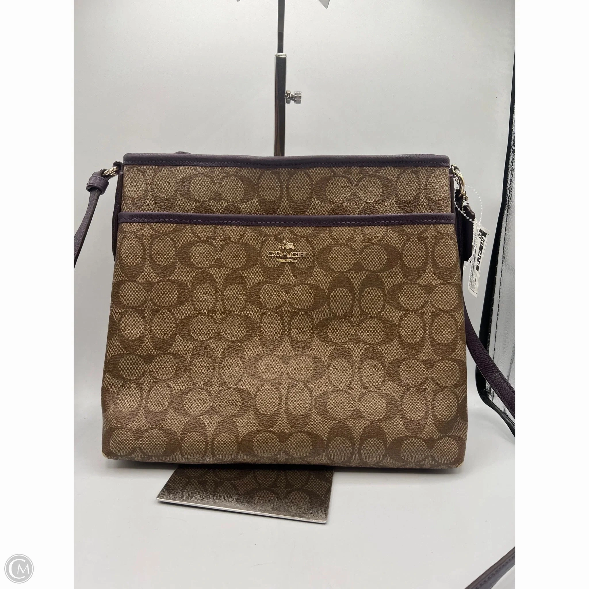 Crossbody Designer By Coach, Size: Large