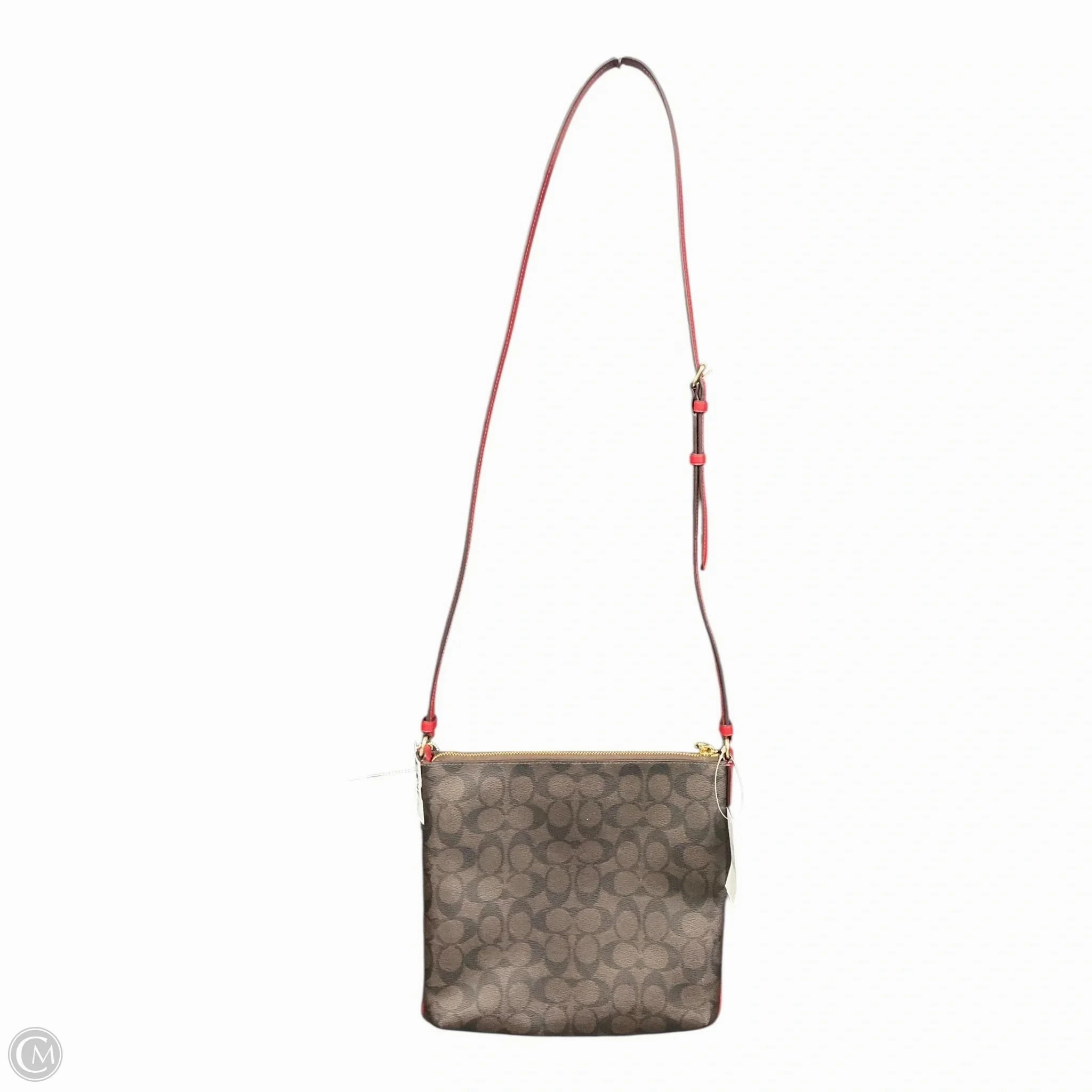 Crossbody Designer By Coach, Size: Large