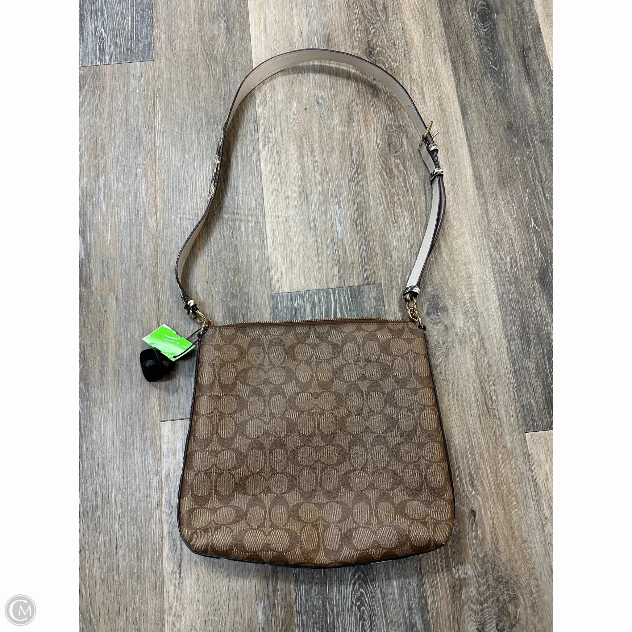 Crossbody Designer By Coach, Size: Medium