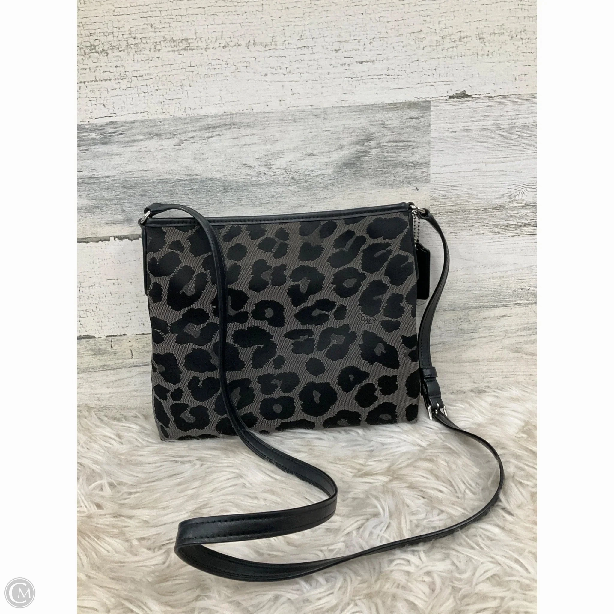 Crossbody Designer By Coach, Size: Medium