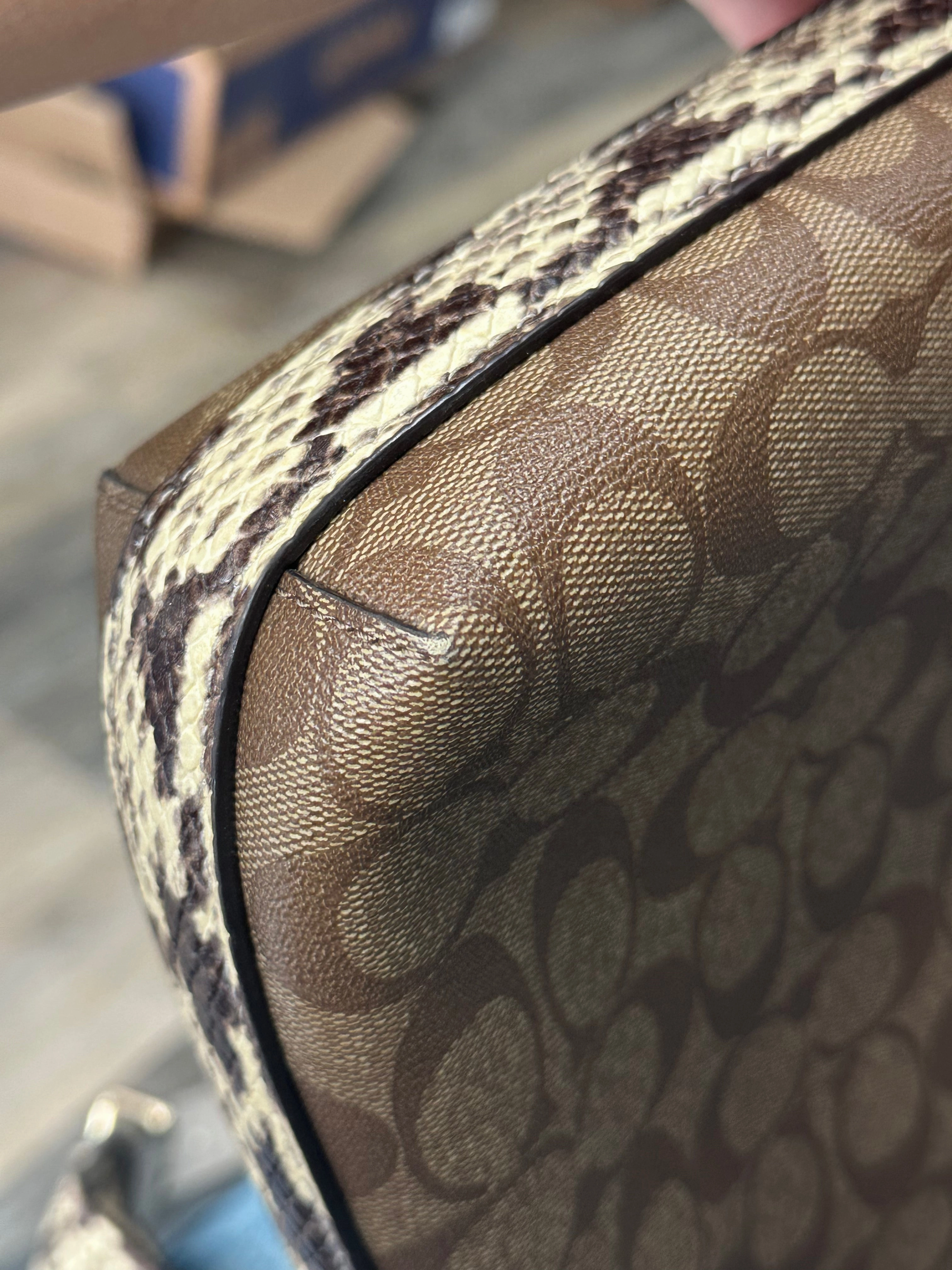 Crossbody Designer By Coach, Size: Medium