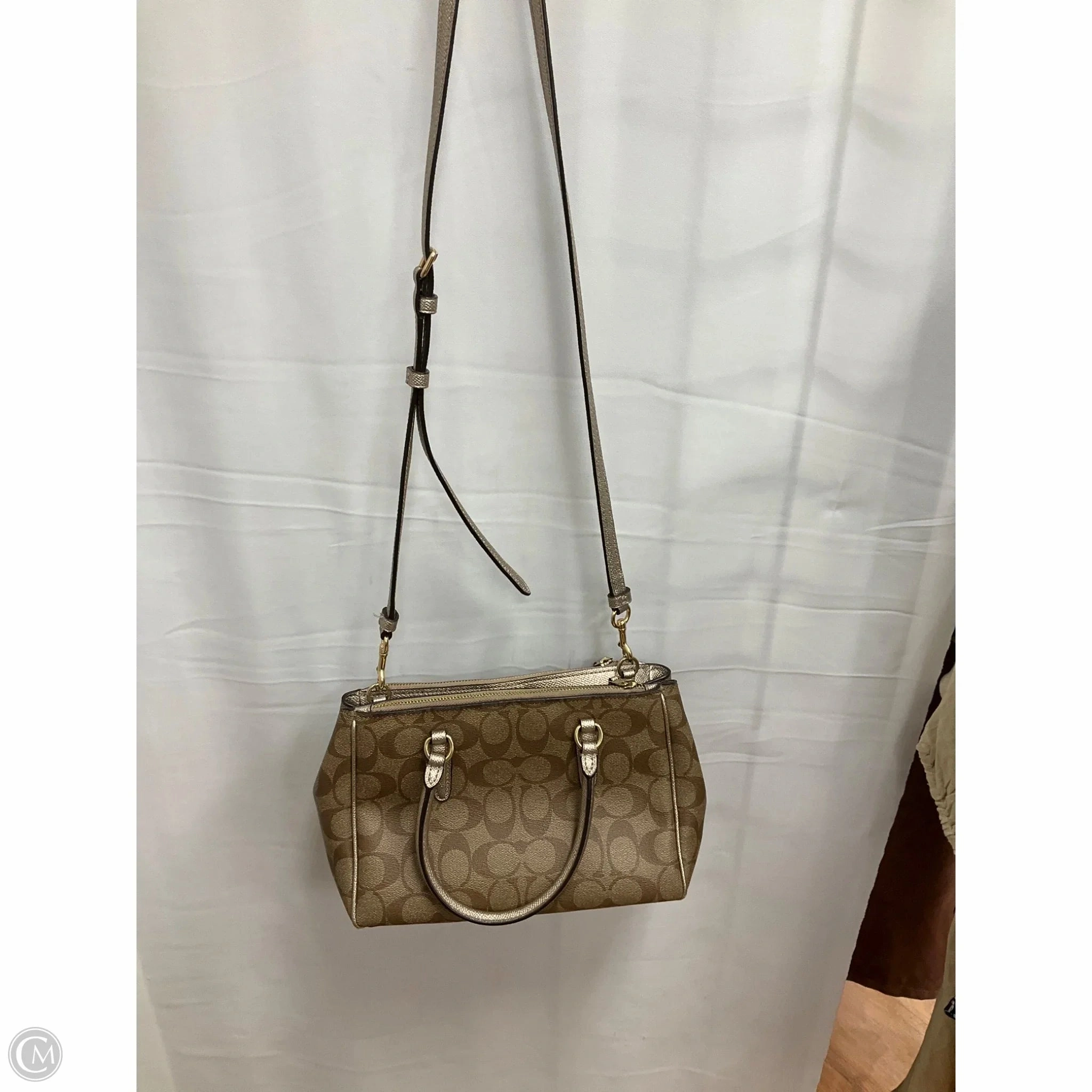 Crossbody Designer By Coach, Size: Medium