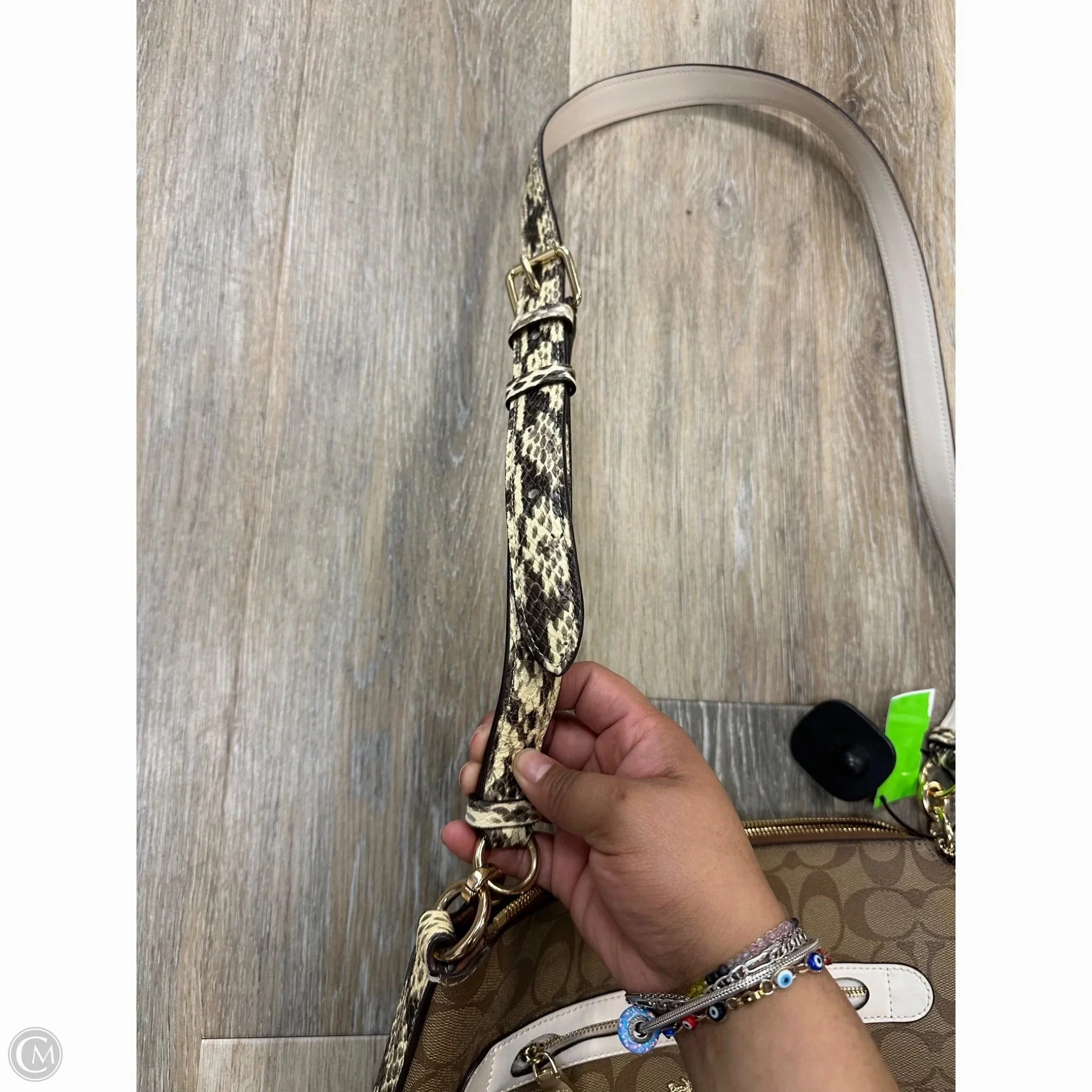 Crossbody Designer By Coach, Size: Medium