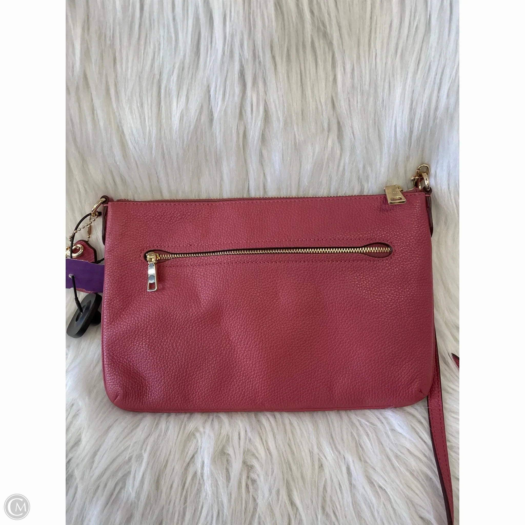 Crossbody Designer By Coach, Size: Medium