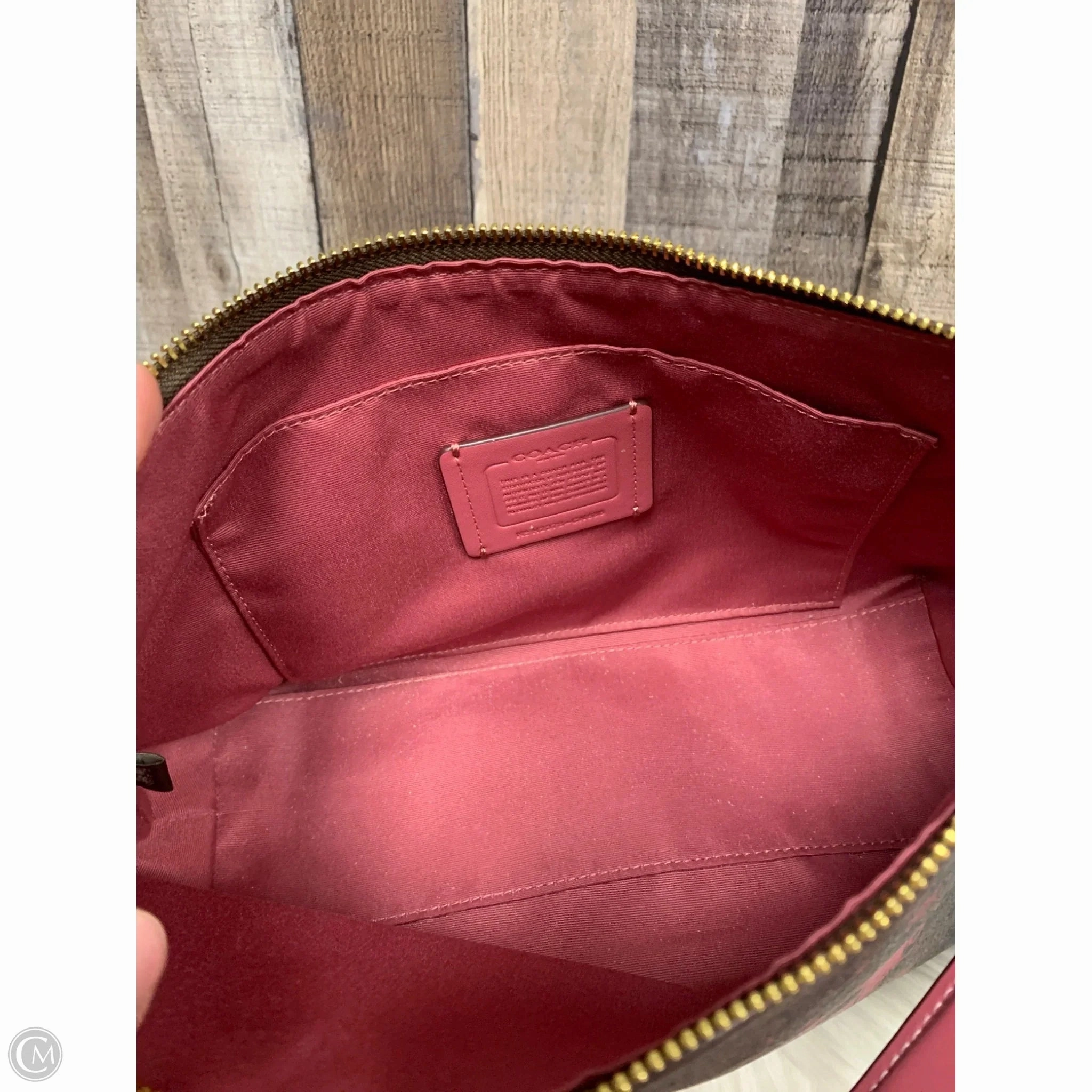 Crossbody Designer By Coach, Size: Medium