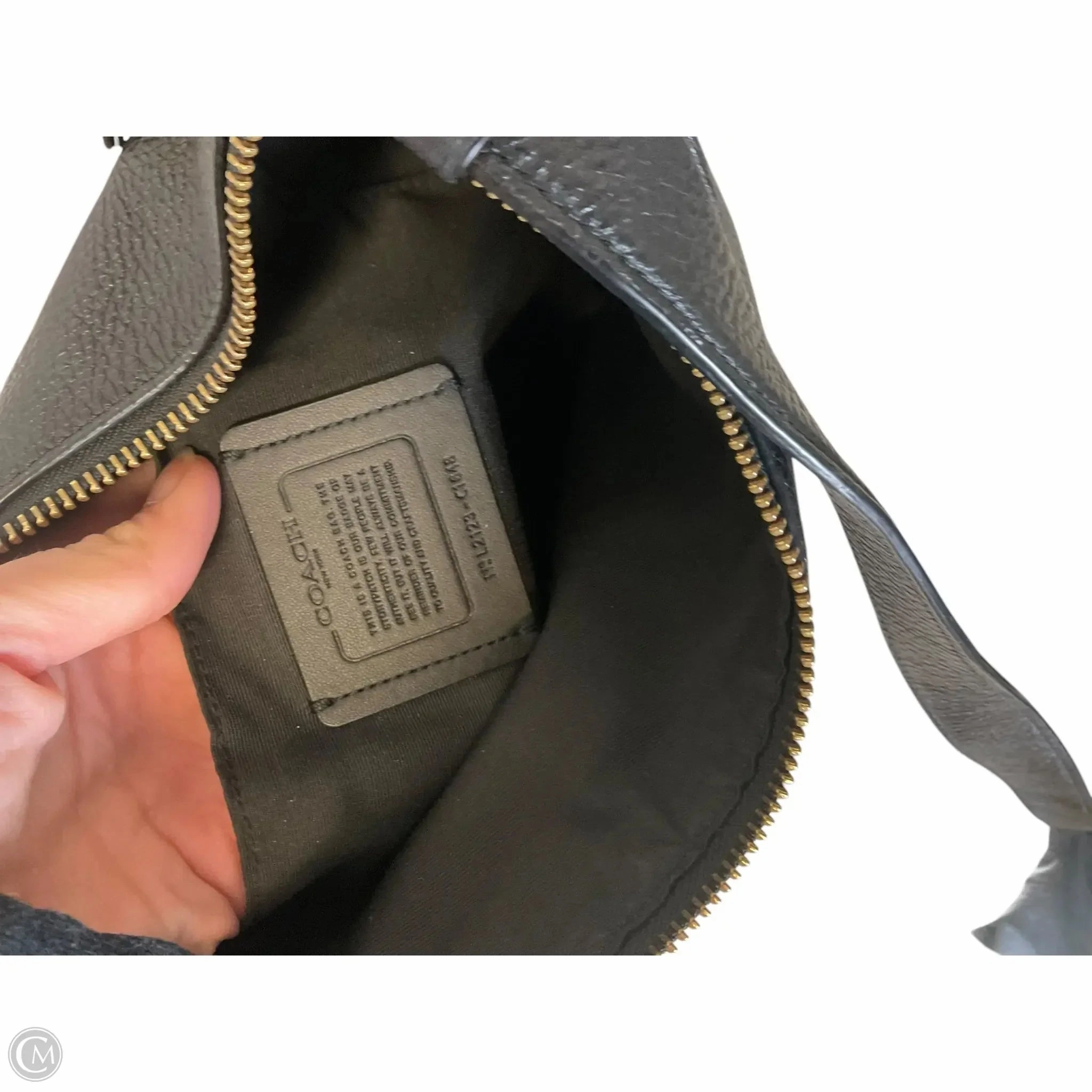 Crossbody Designer By Coach, Size: Medium