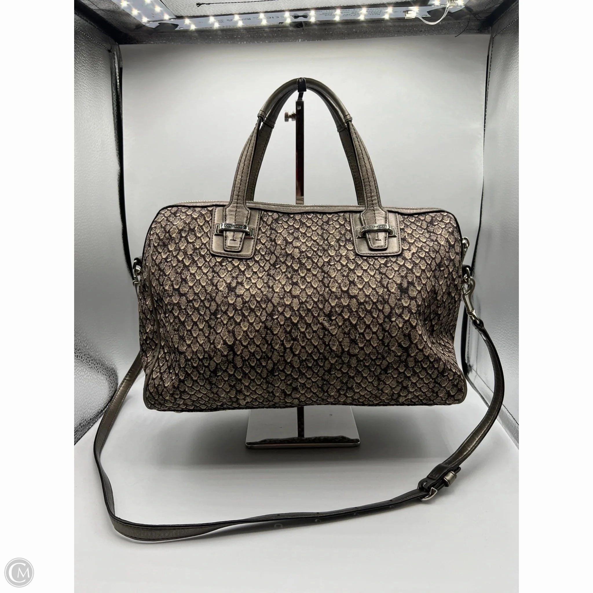 Crossbody Designer By Coach, Size: Medium