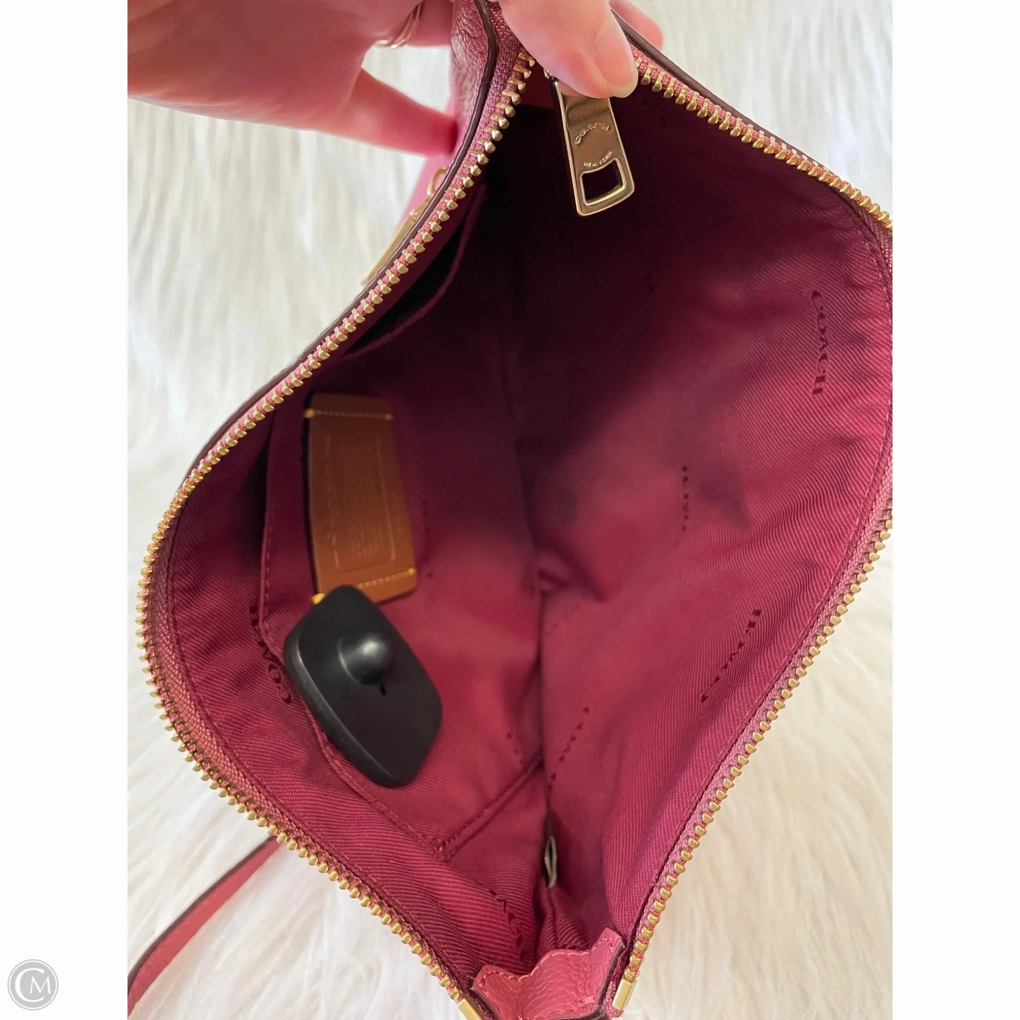Crossbody Designer By Coach, Size: Medium