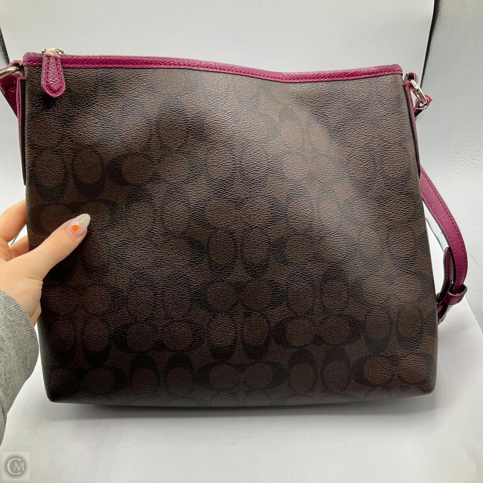Crossbody Designer By Coach, Size: Medium