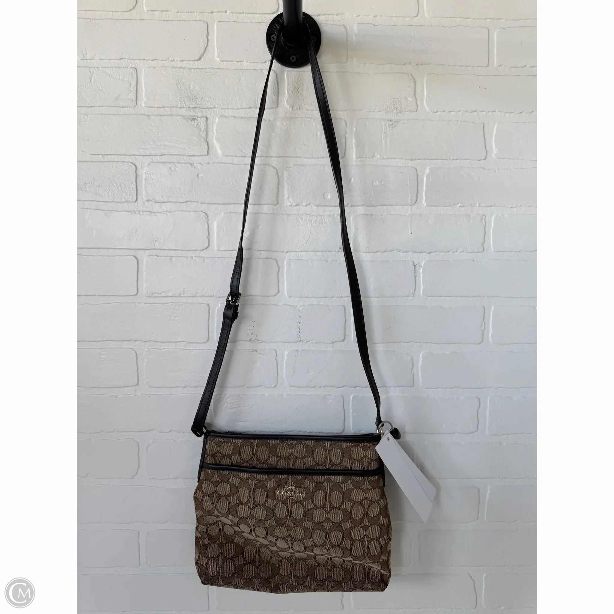Crossbody Designer By Coach, Size: Medium