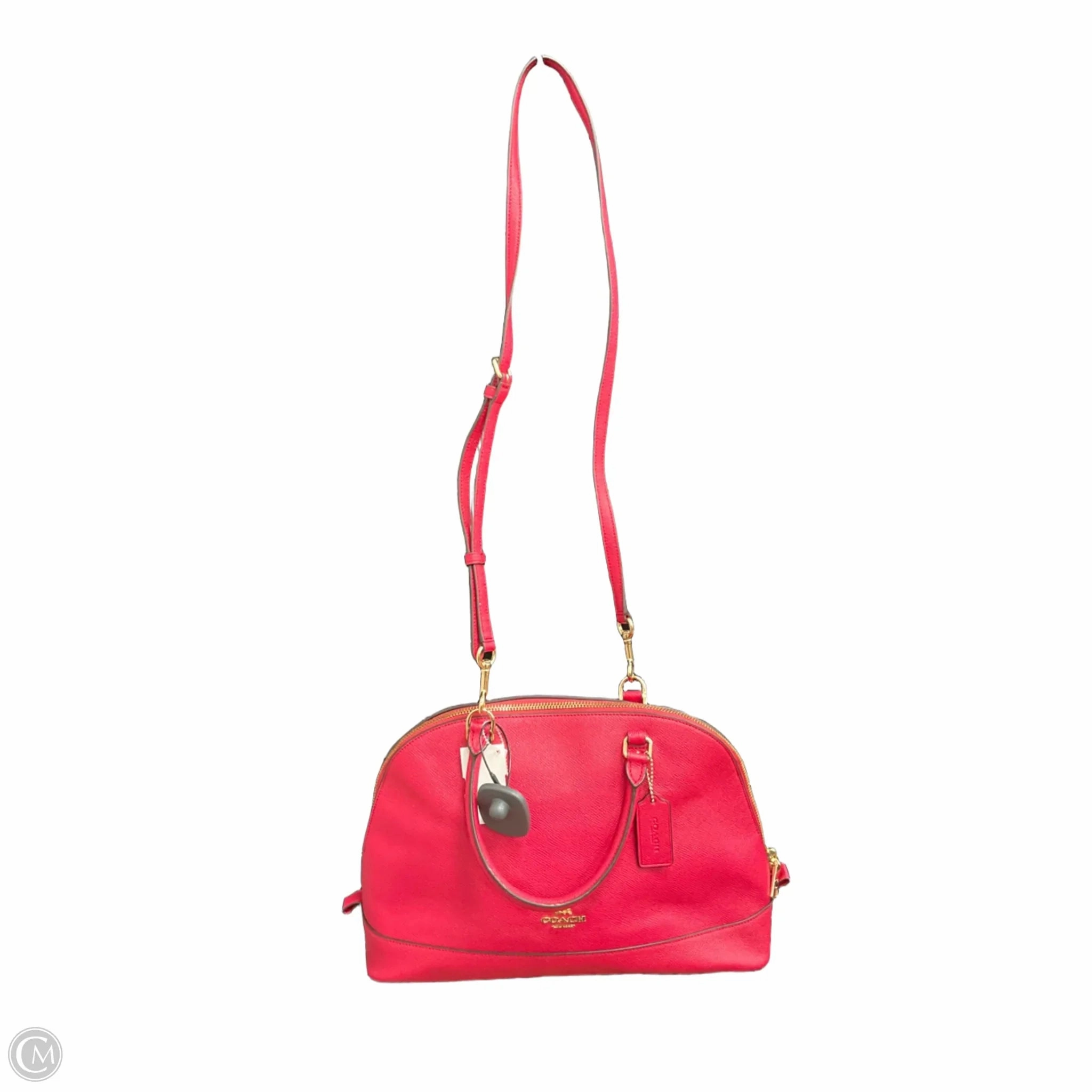 Crossbody Designer By Coach, Size: Medium