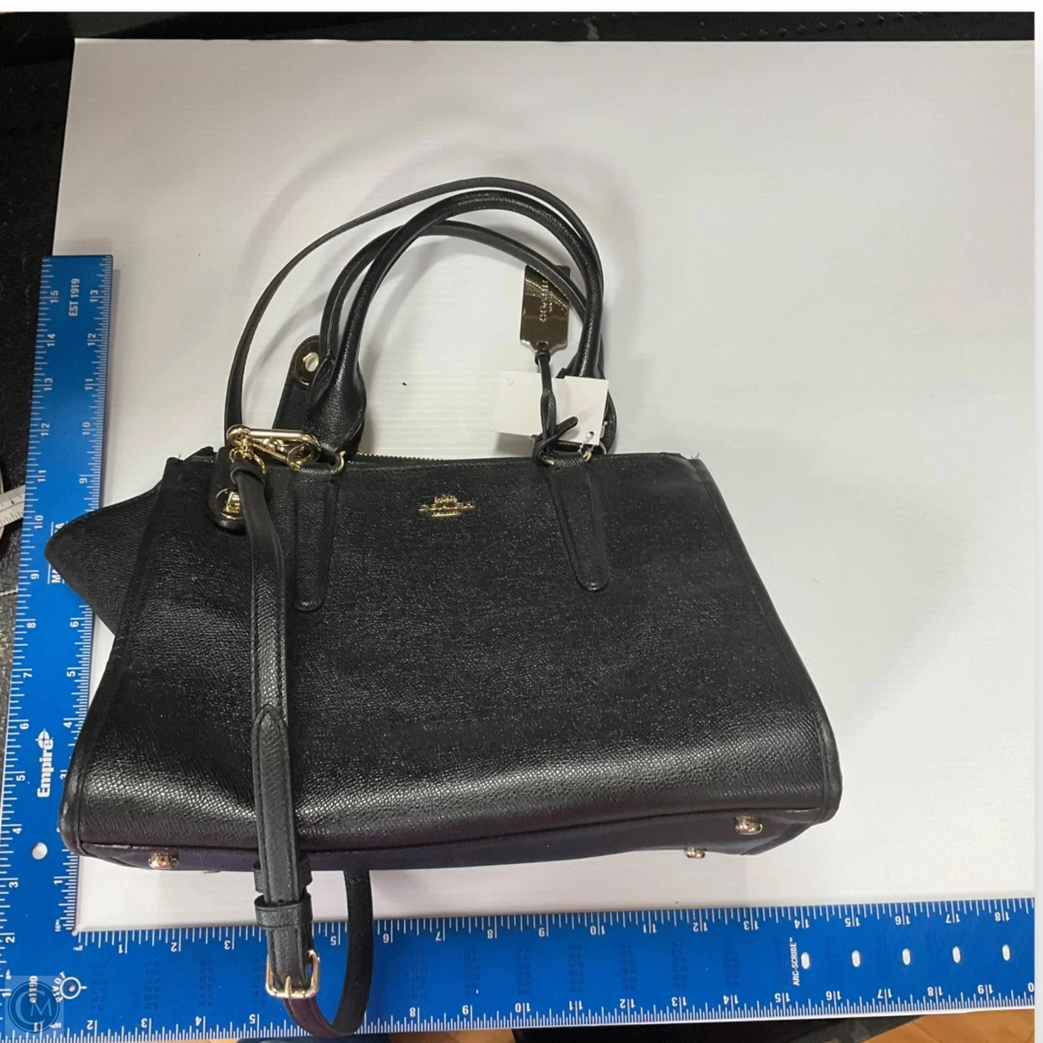 Crossbody Designer By Coach, Size: Medium