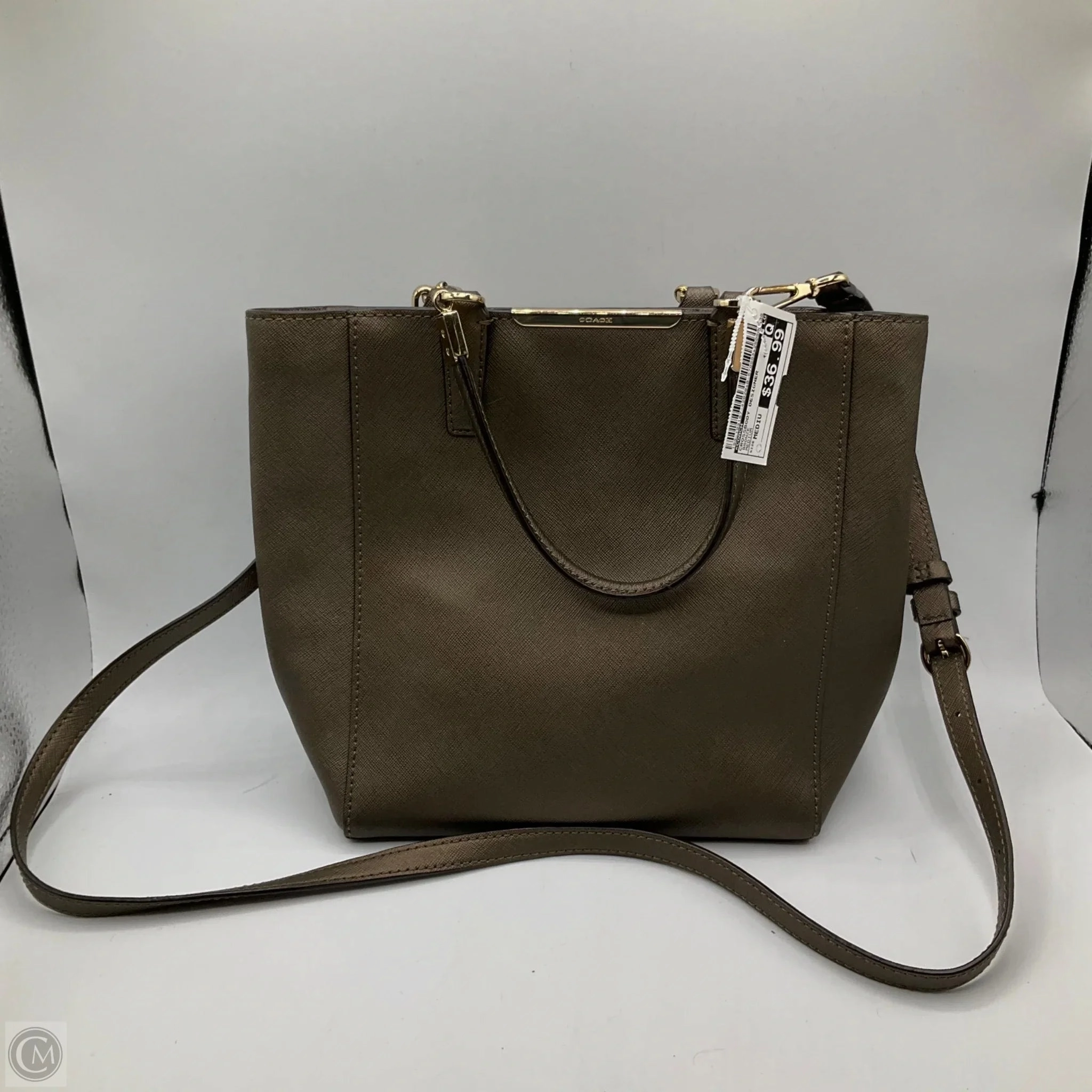 Crossbody Designer By Coach, Size: Medium