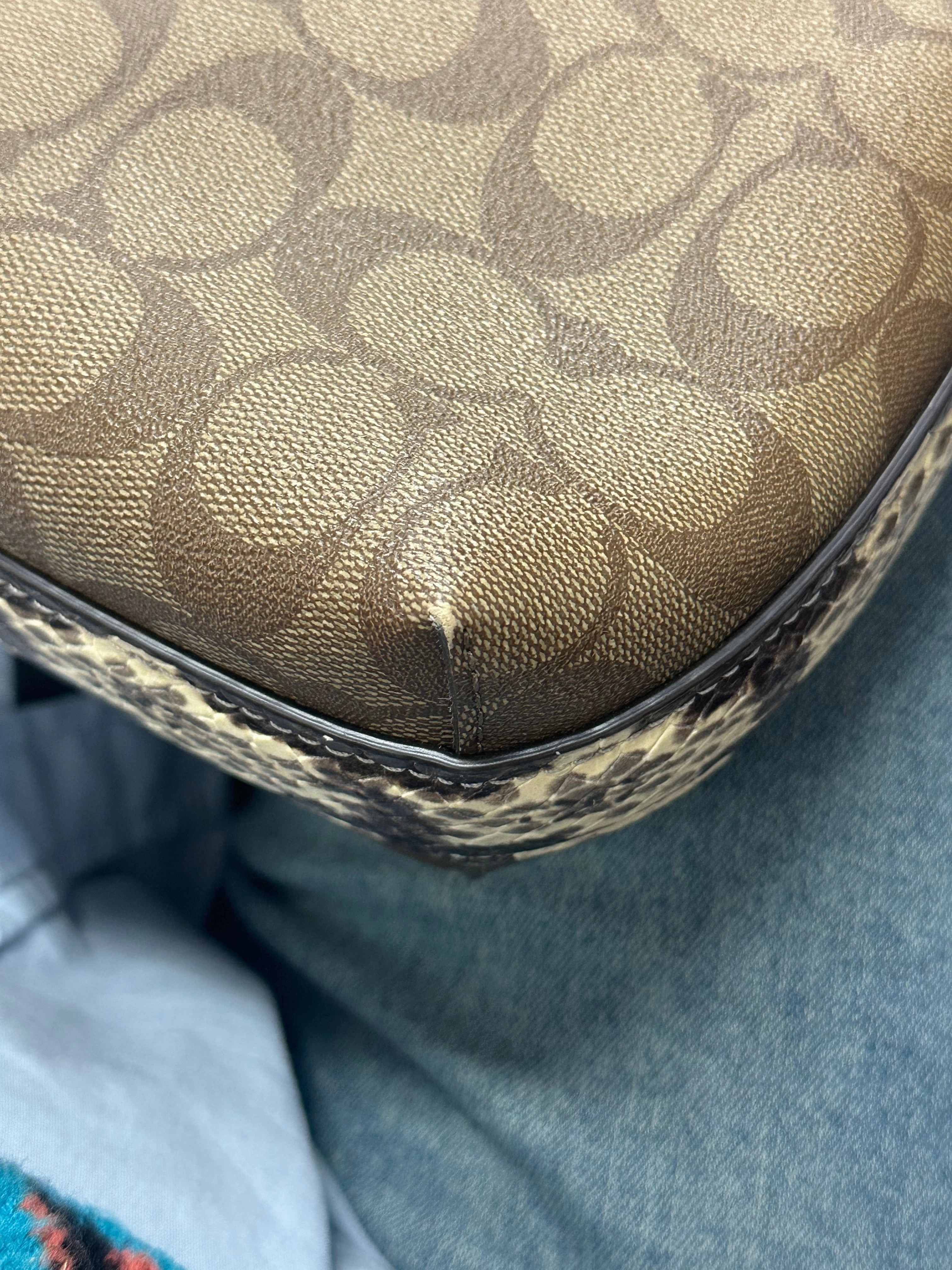 Crossbody Designer By Coach, Size: Medium