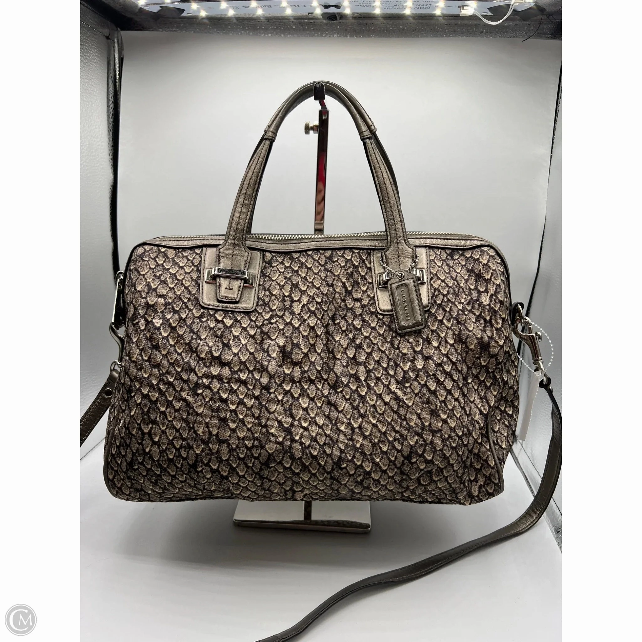 Crossbody Designer By Coach, Size: Medium
