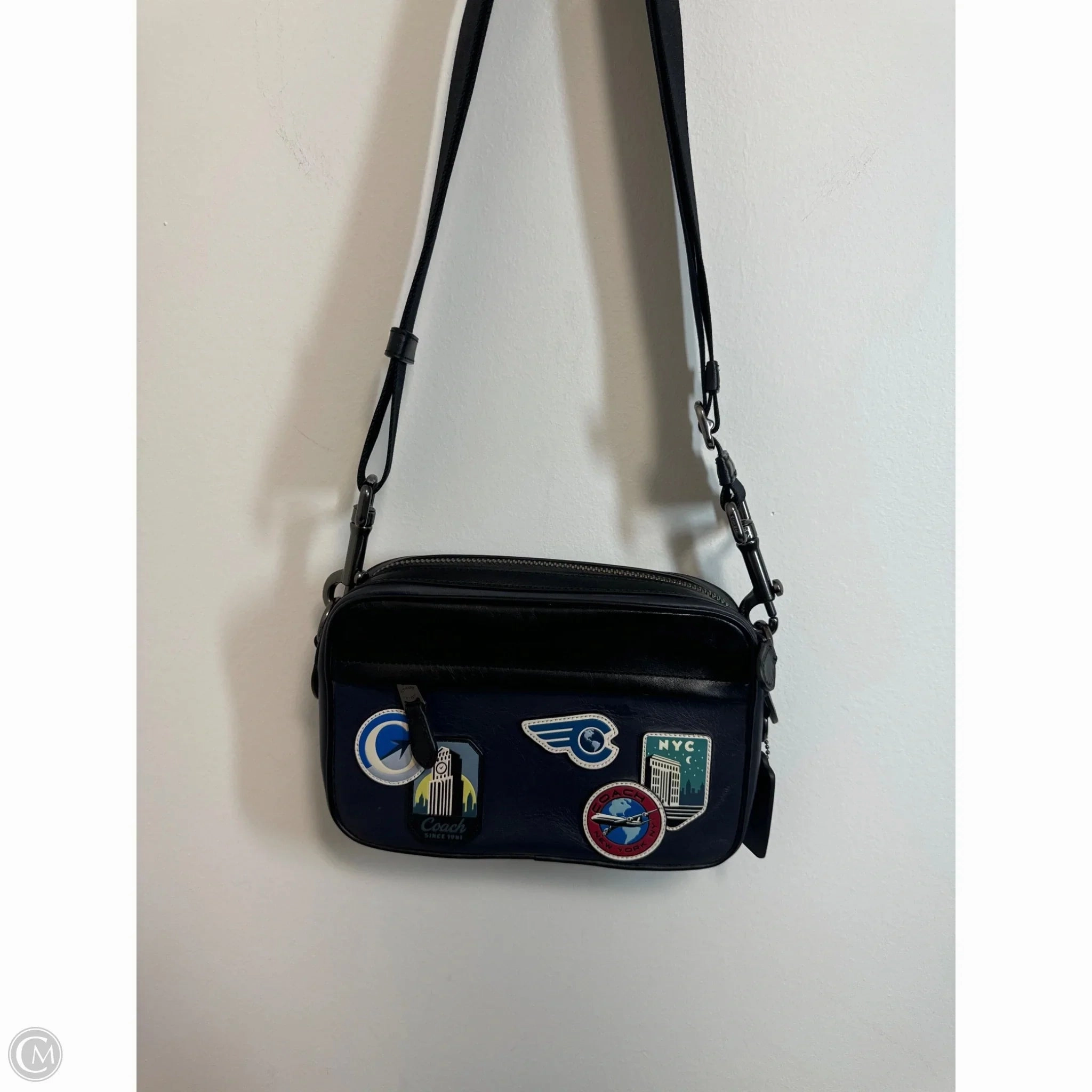 Crossbody Designer By Coach, Size: Medium