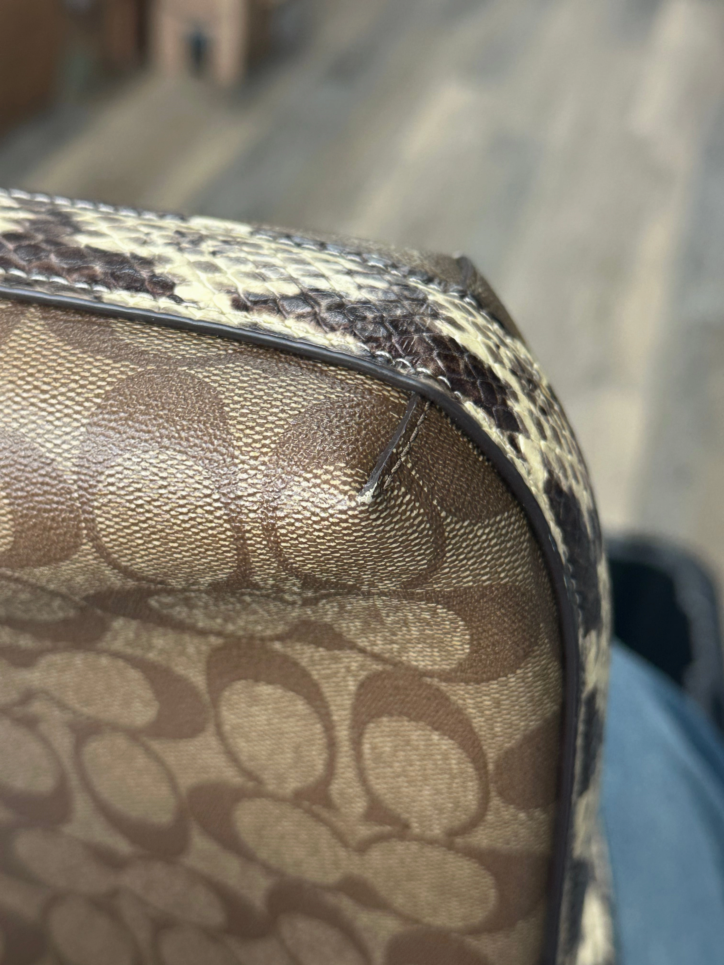 Crossbody Designer By Coach, Size: Medium