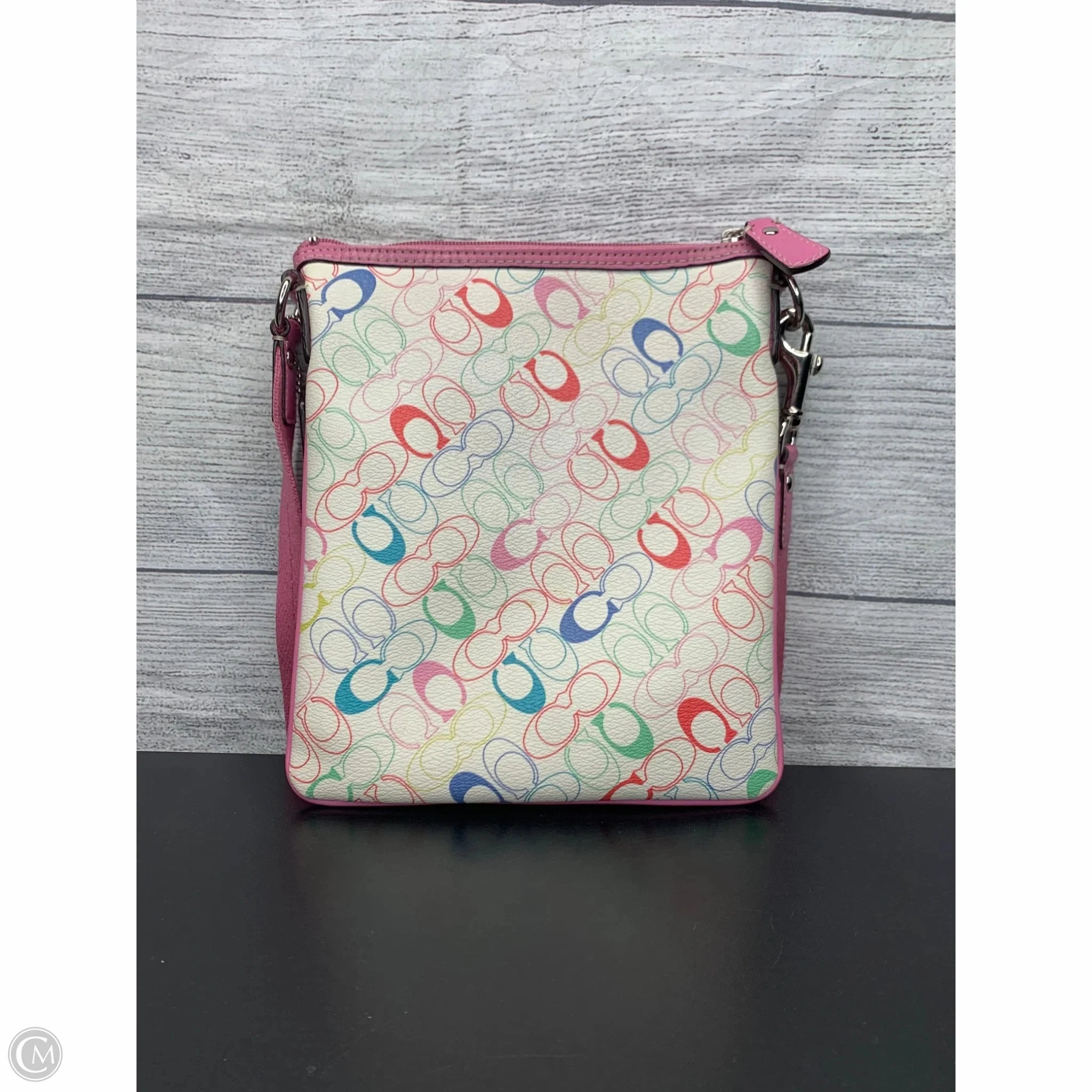 Crossbody Designer By Coach, Size: Medium