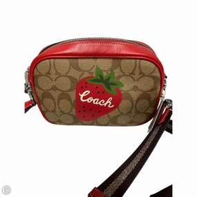 Crossbody Designer By Coach, Size: Medium