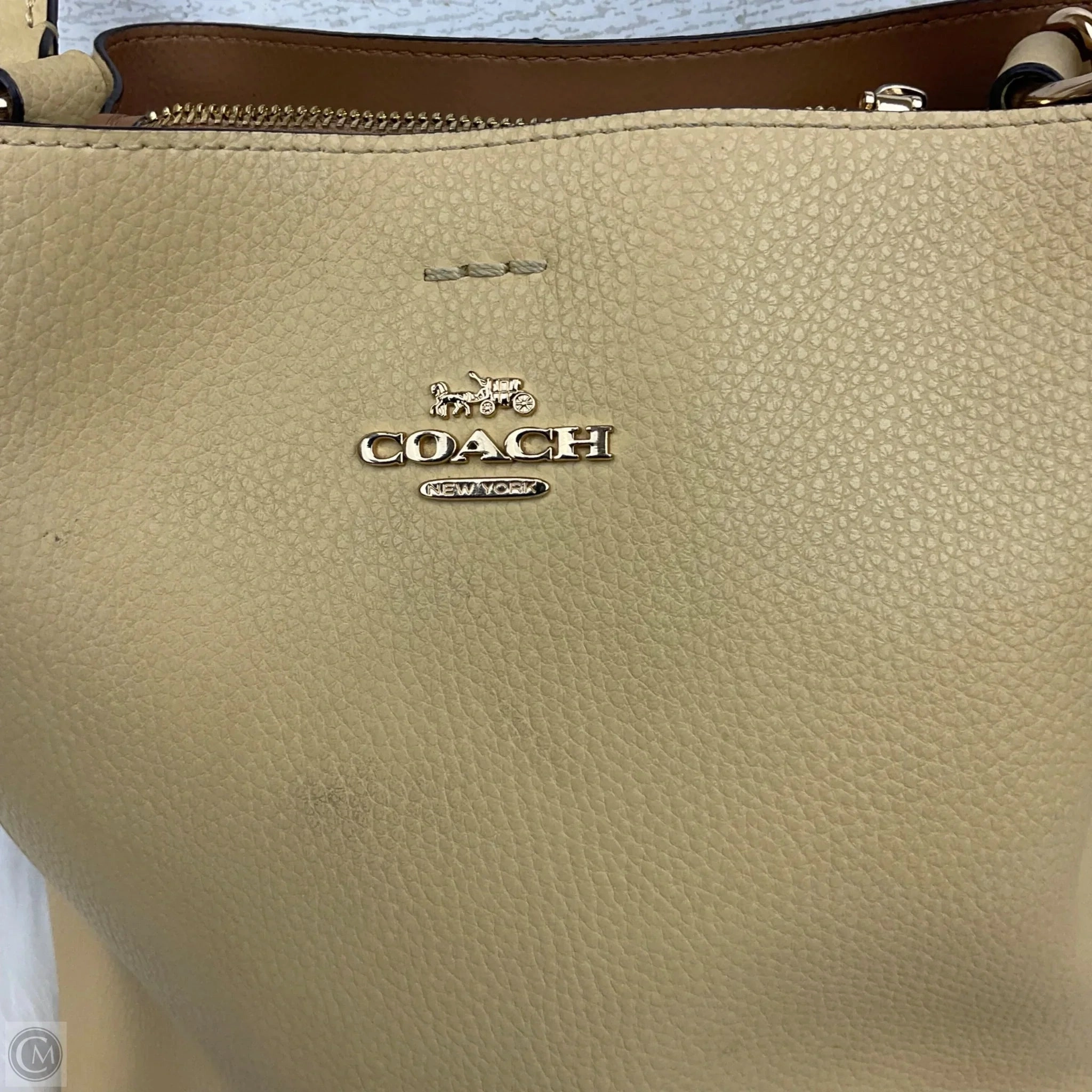 Crossbody Designer By Coach, Size: Medium