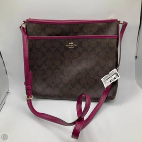 Crossbody Designer By Coach, Size: Medium