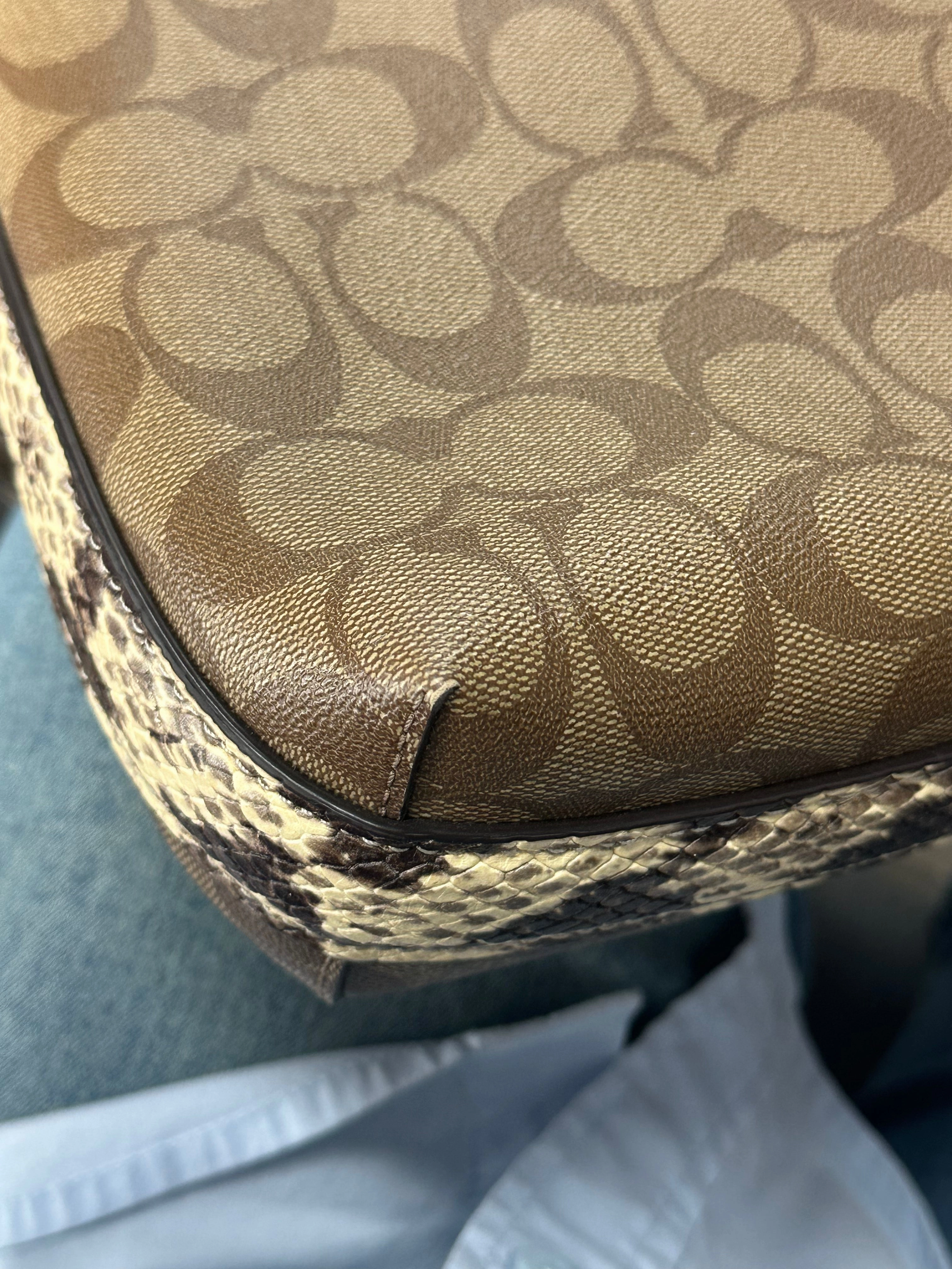 Crossbody Designer By Coach, Size: Medium