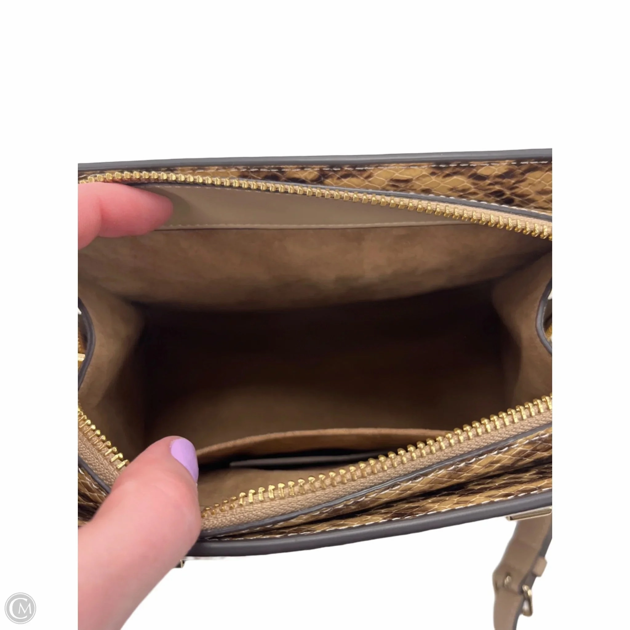 Crossbody Designer By Coach, Size: Small