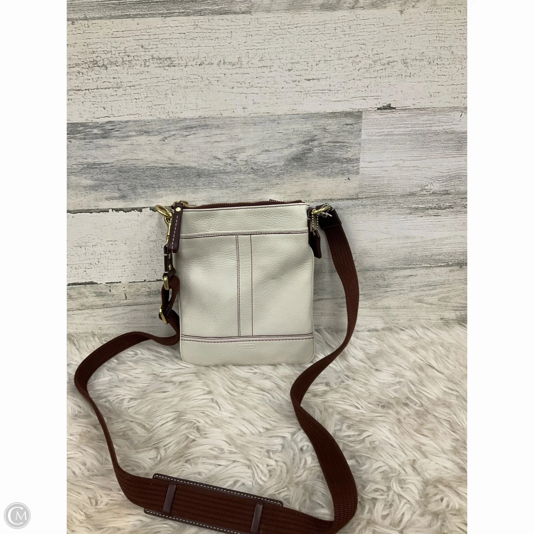 Crossbody Designer By Coach, Size: Small