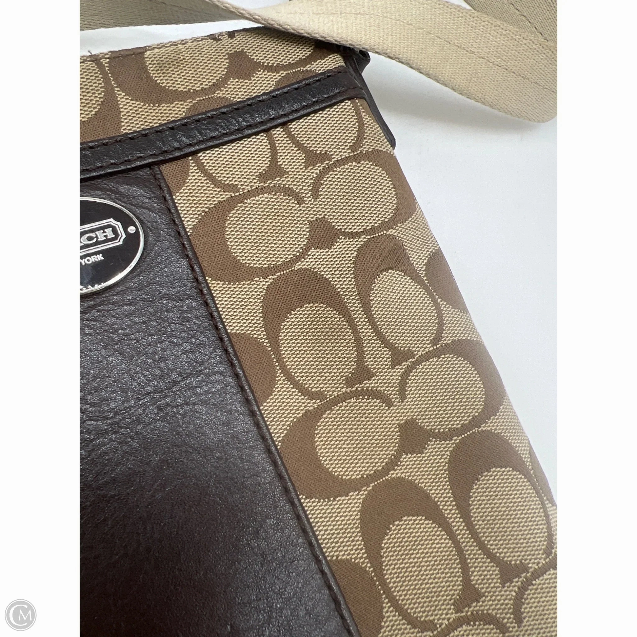 Crossbody Designer By Coach, Size: Small