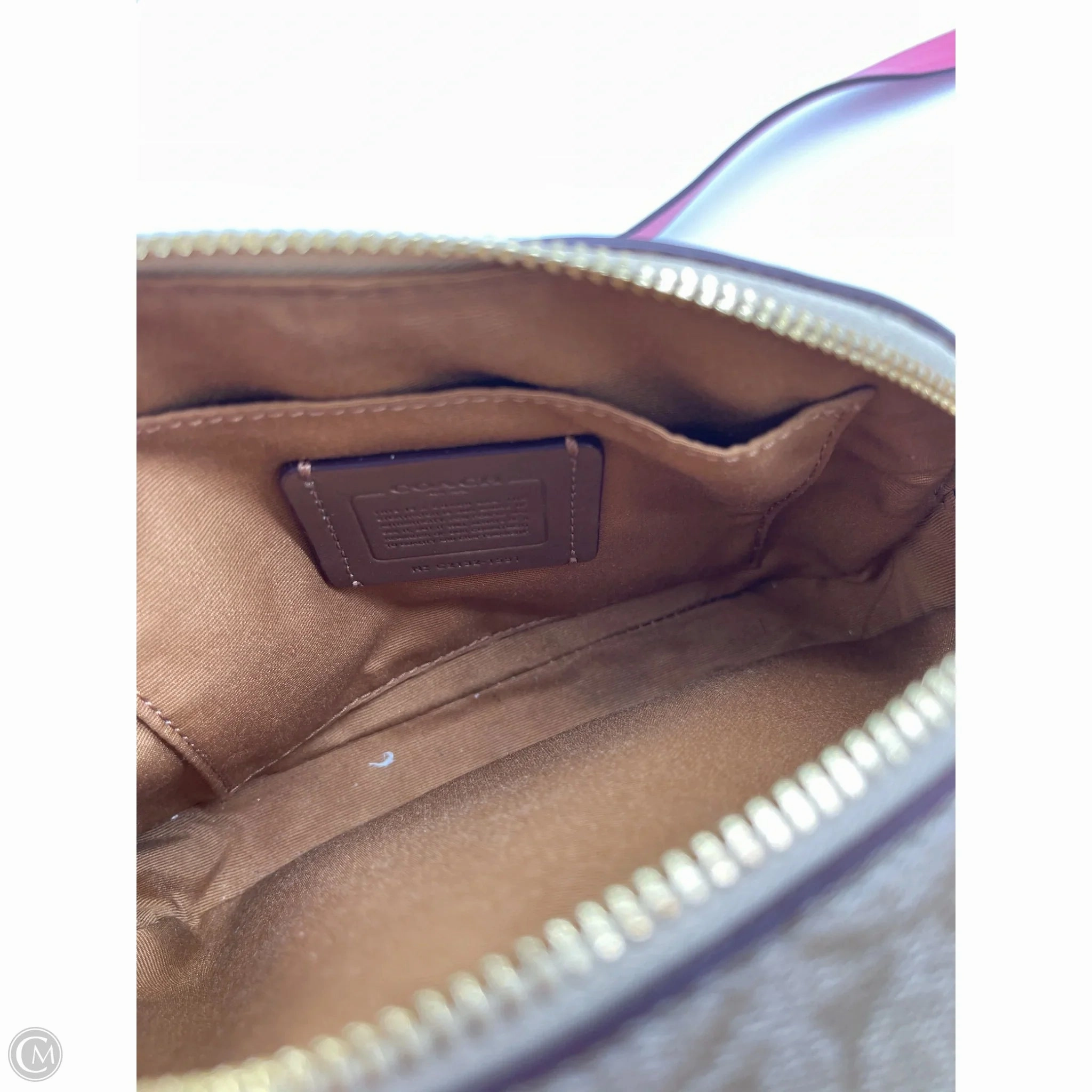 Crossbody Designer By Coach, Size: Small