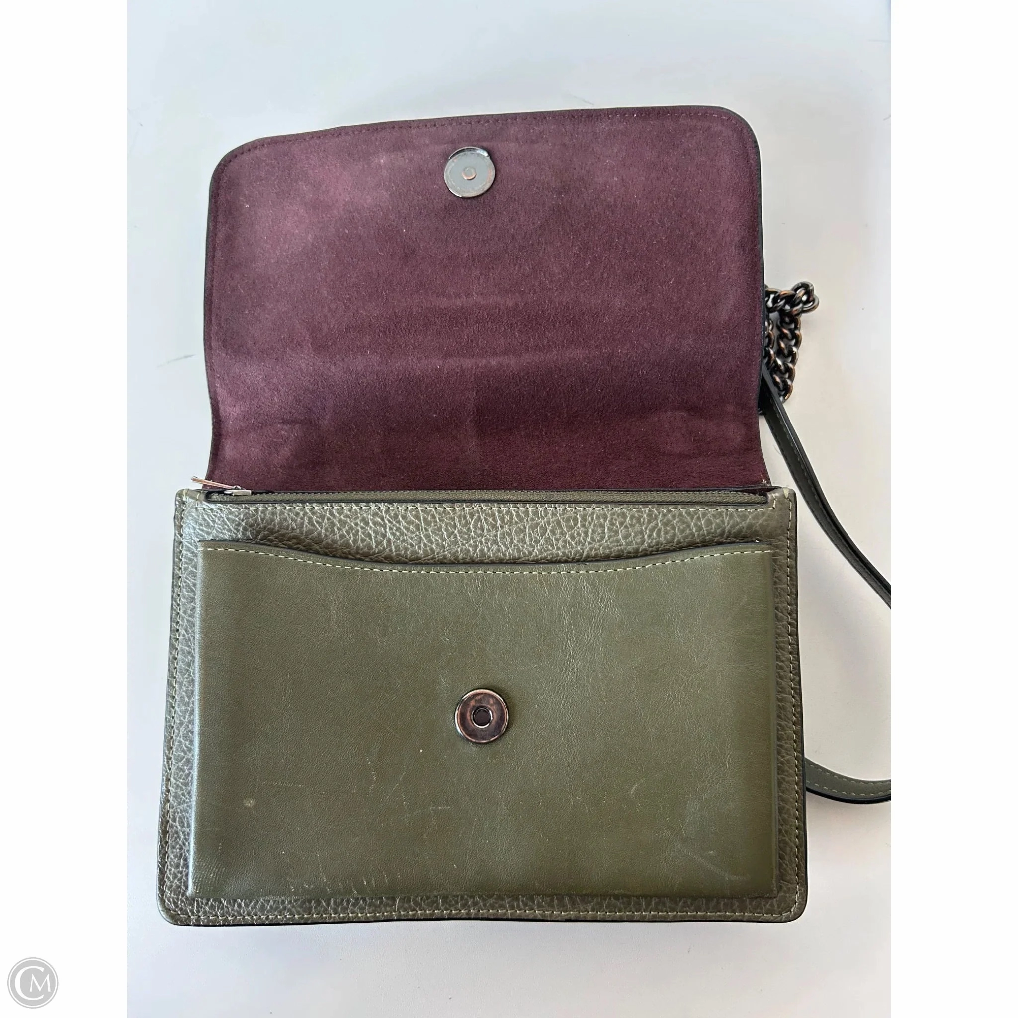 Crossbody Designer By Coach, Size: Small
