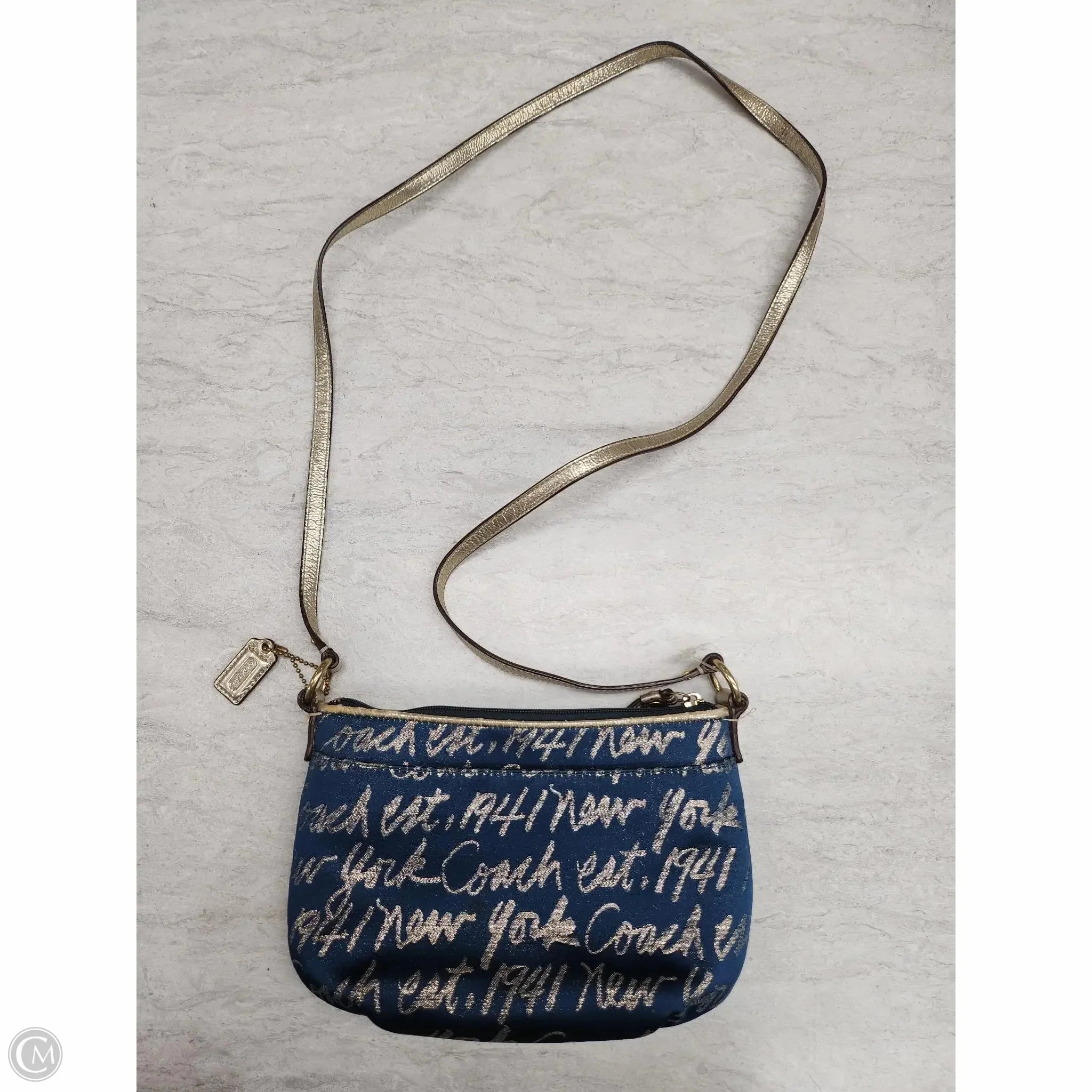 Crossbody Designer By Coach, Size: Small