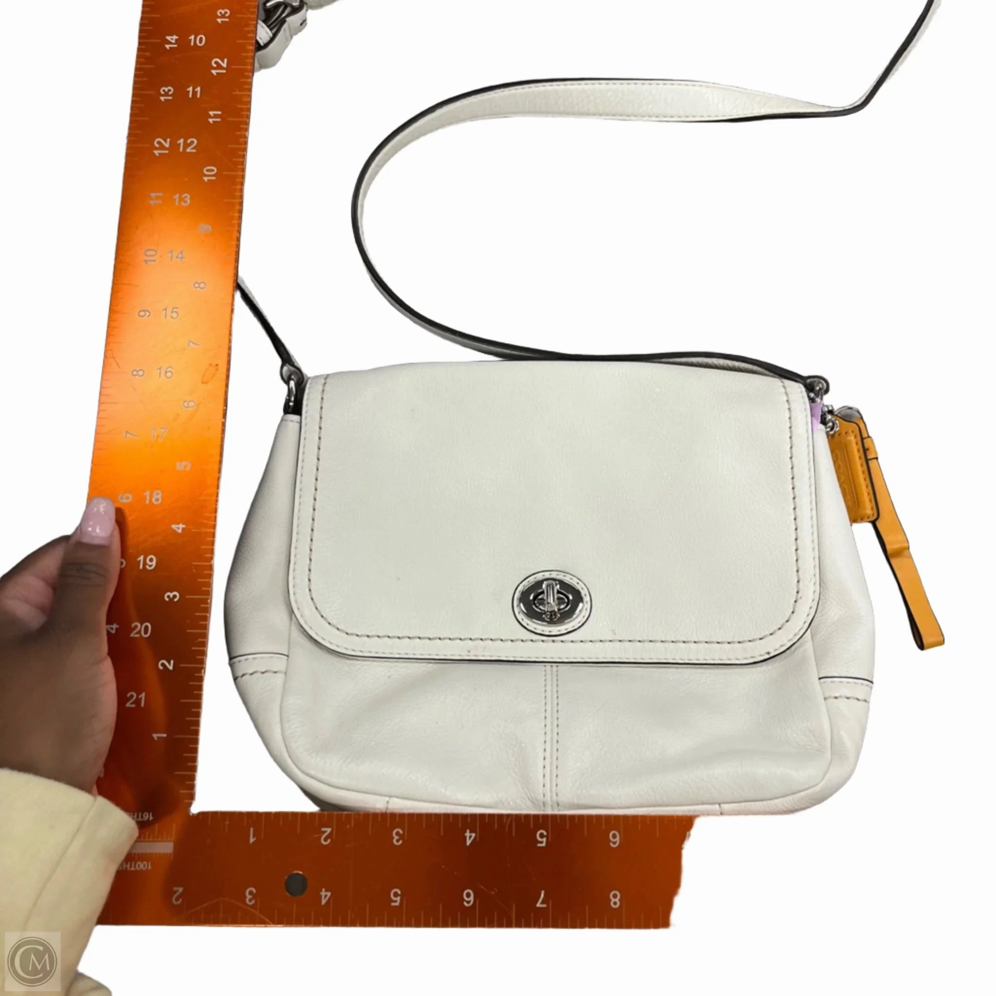 Crossbody Designer By Coach, Size: Small
