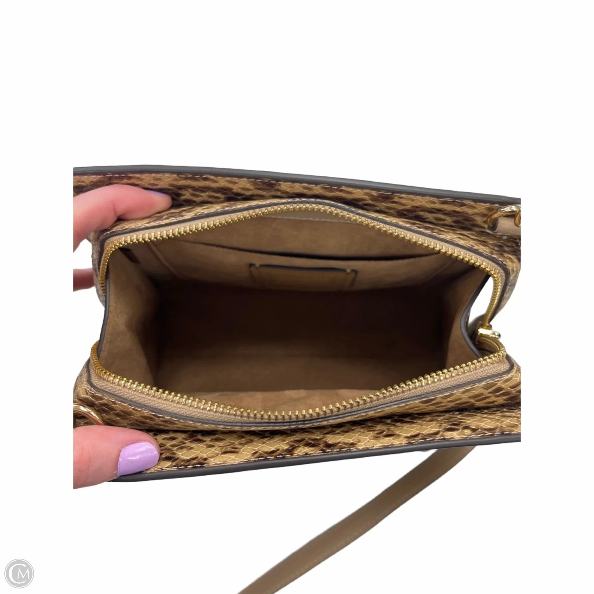 Crossbody Designer By Coach, Size: Small