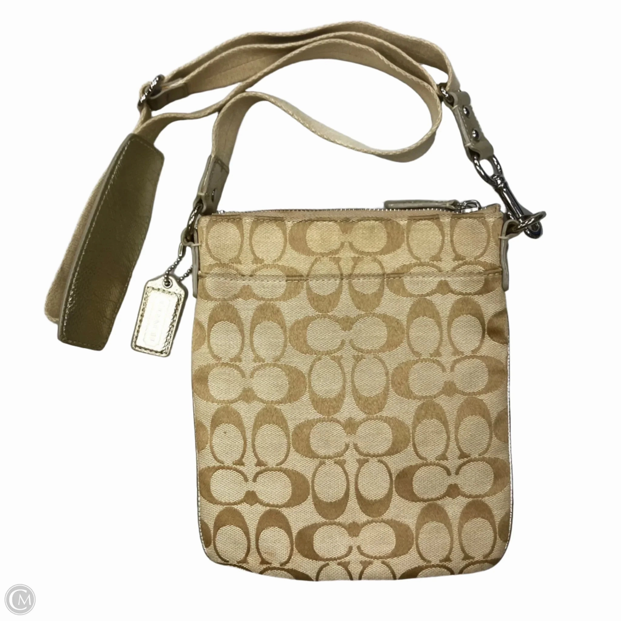 Crossbody Designer By Coach, Size: Small