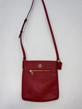 Crossbody Designer By Coach, Size: Small