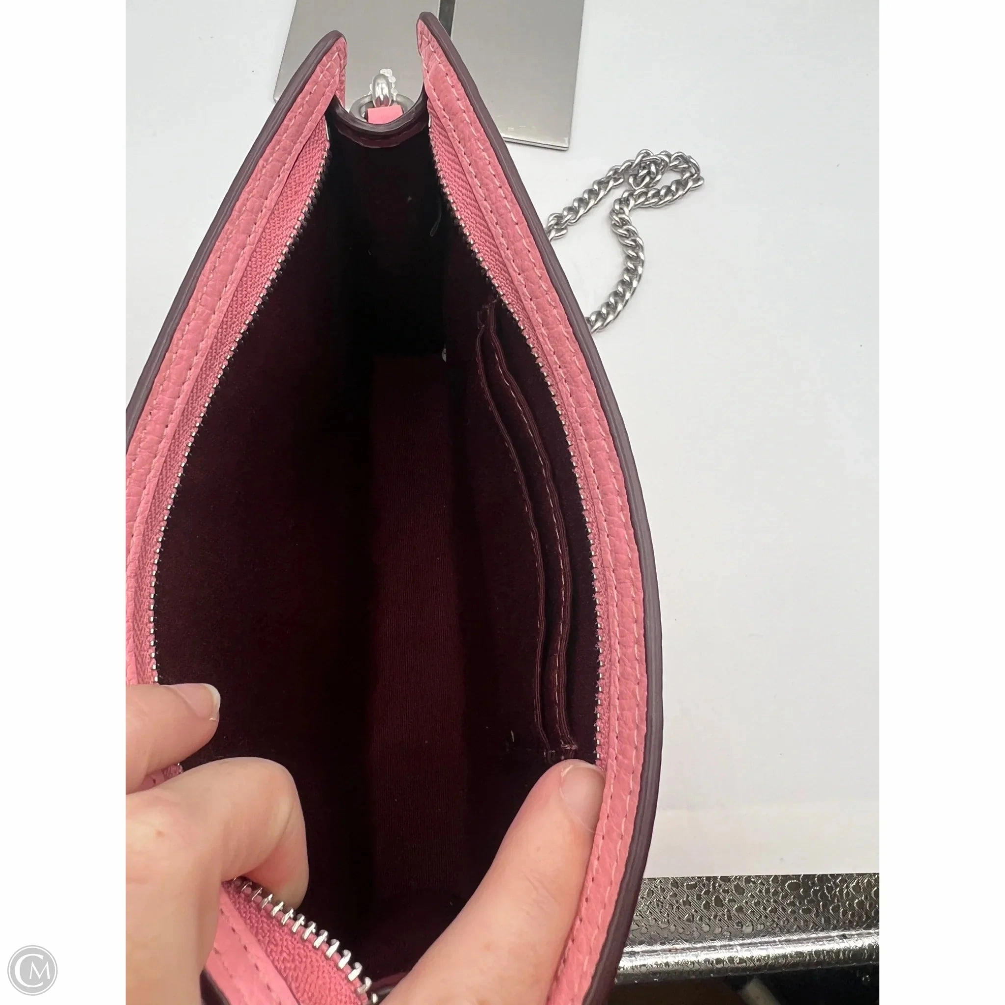 Crossbody Designer By Coach, Size: Small