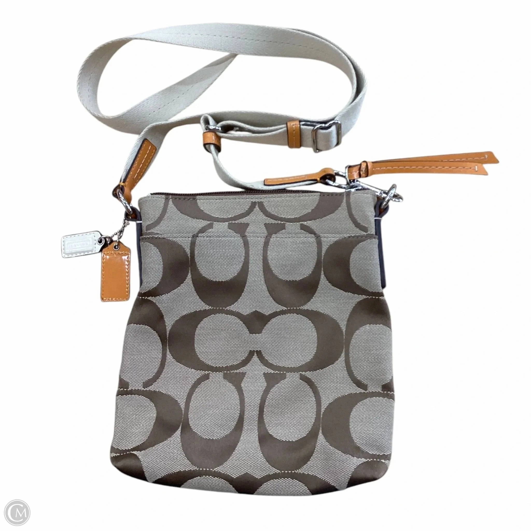 Crossbody Designer By Coach, Size: Small