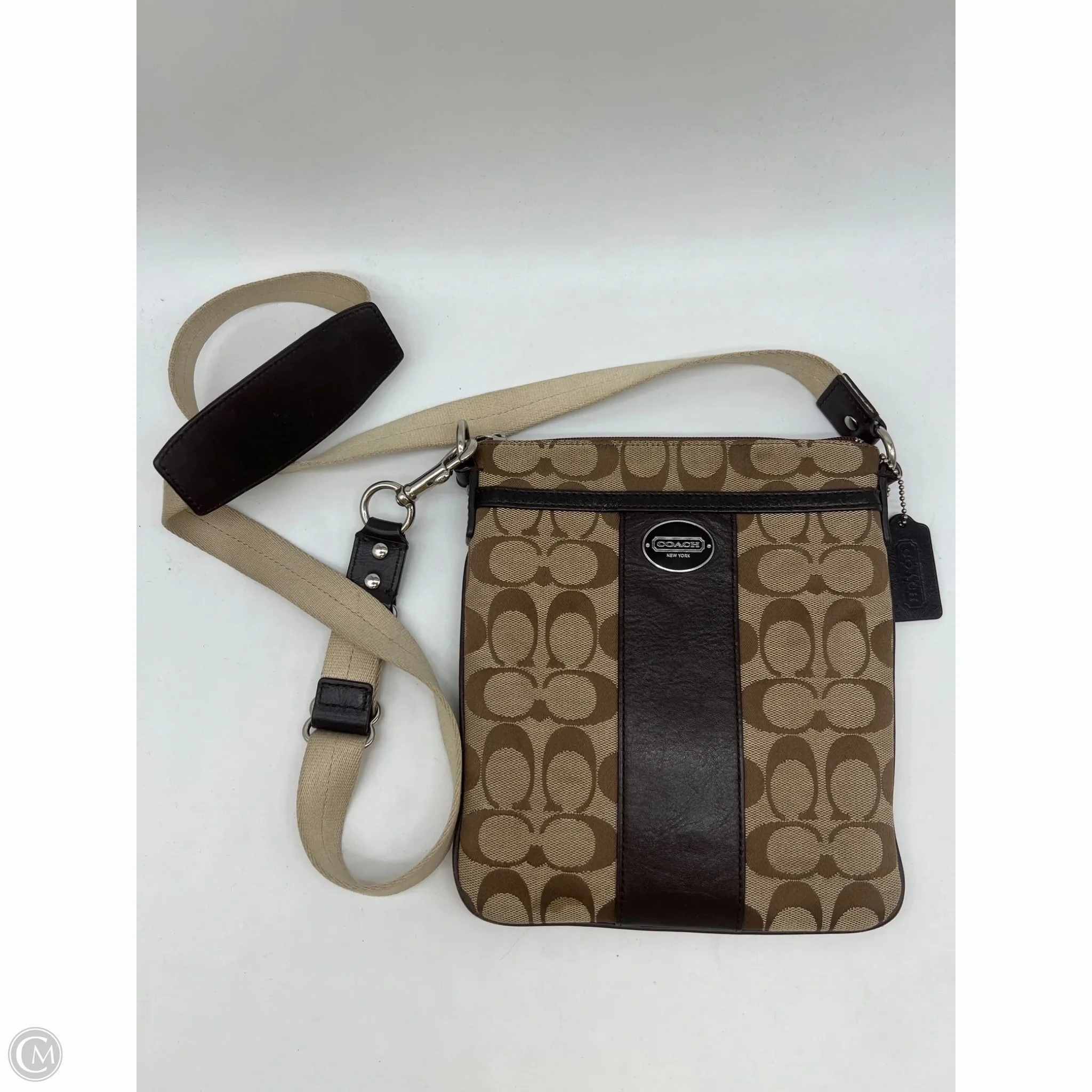 Crossbody Designer By Coach, Size: Small