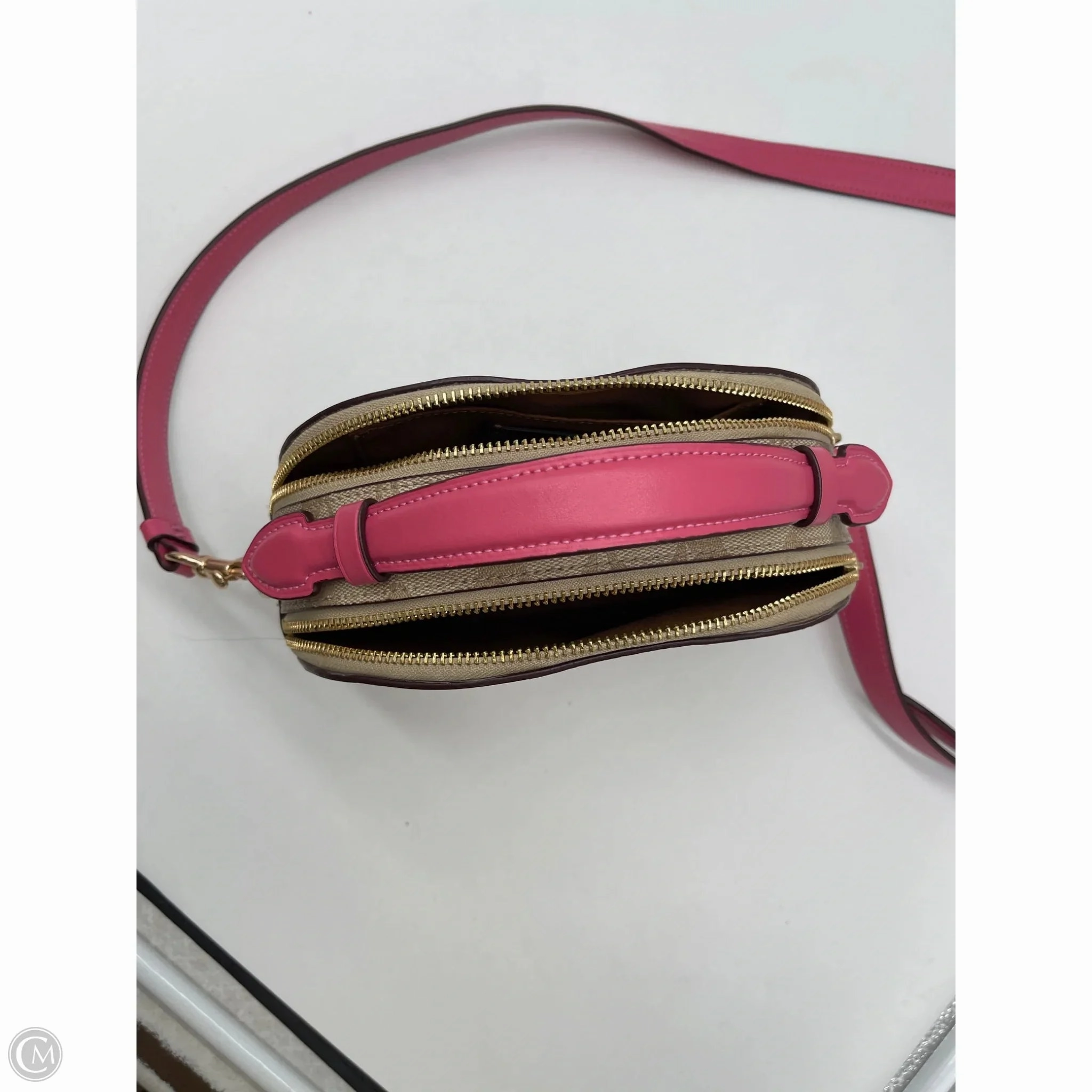 Crossbody Designer By Coach, Size: Small
