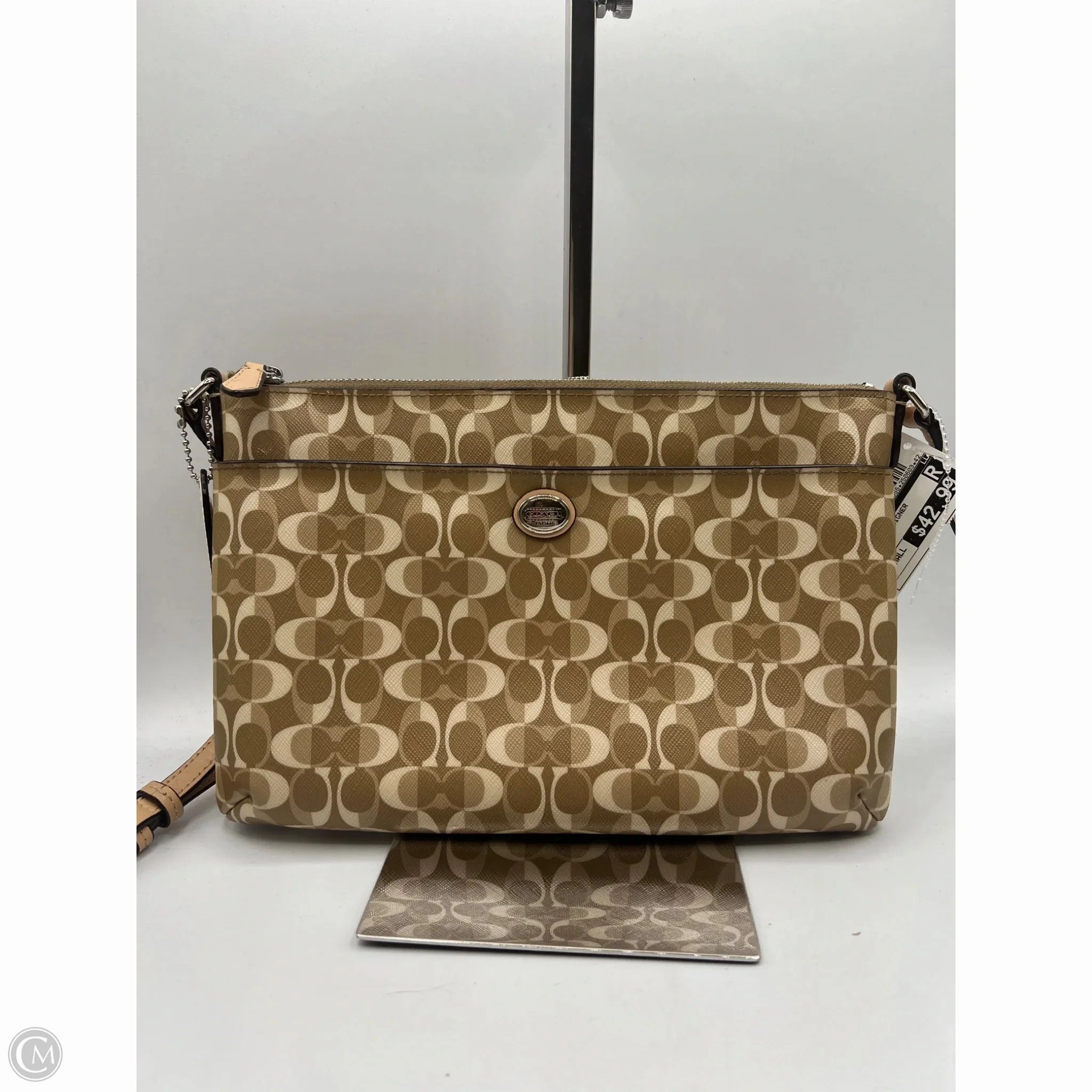 Crossbody Designer By Coach, Size: Small